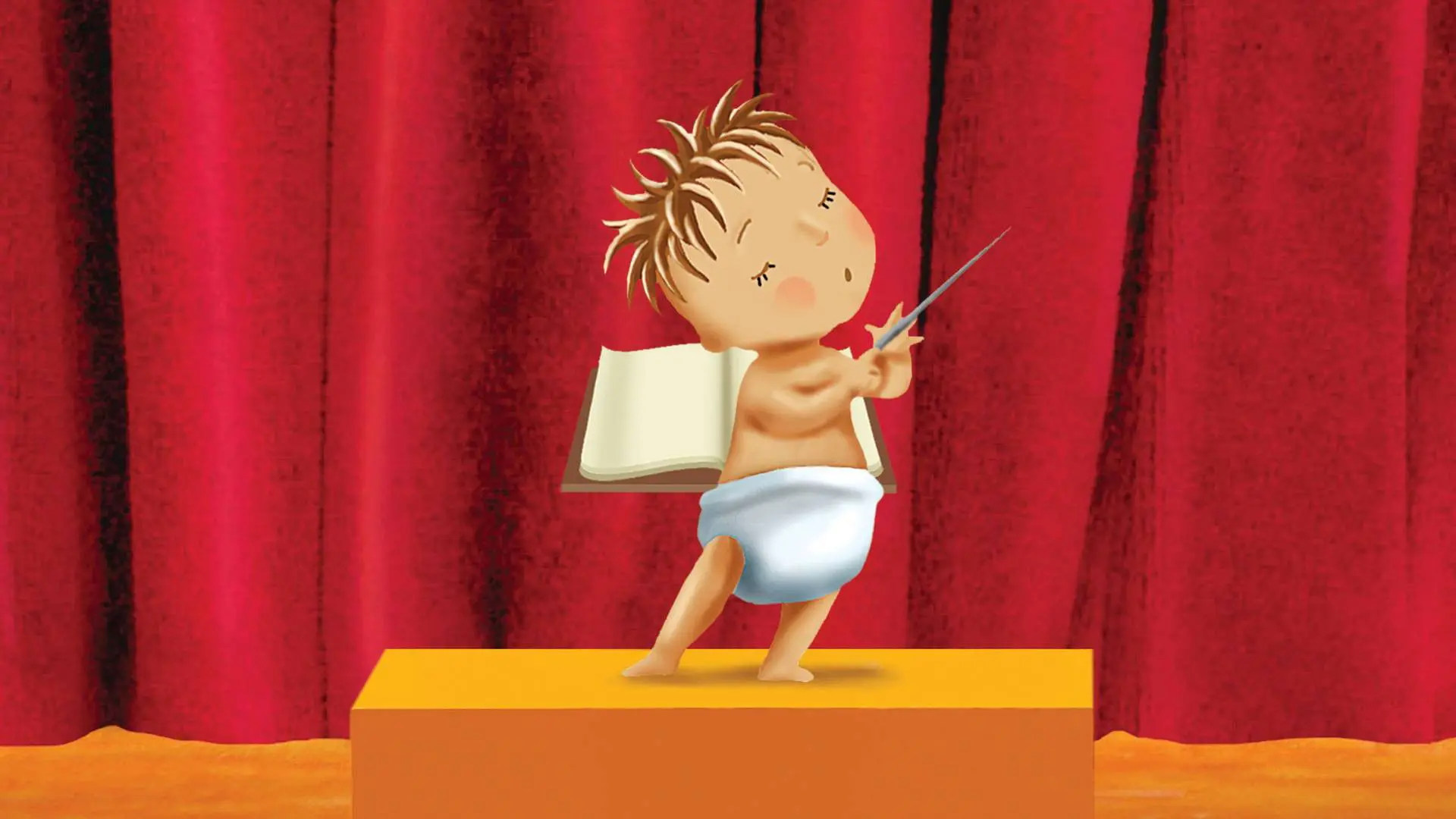 Classical Baby backdrop