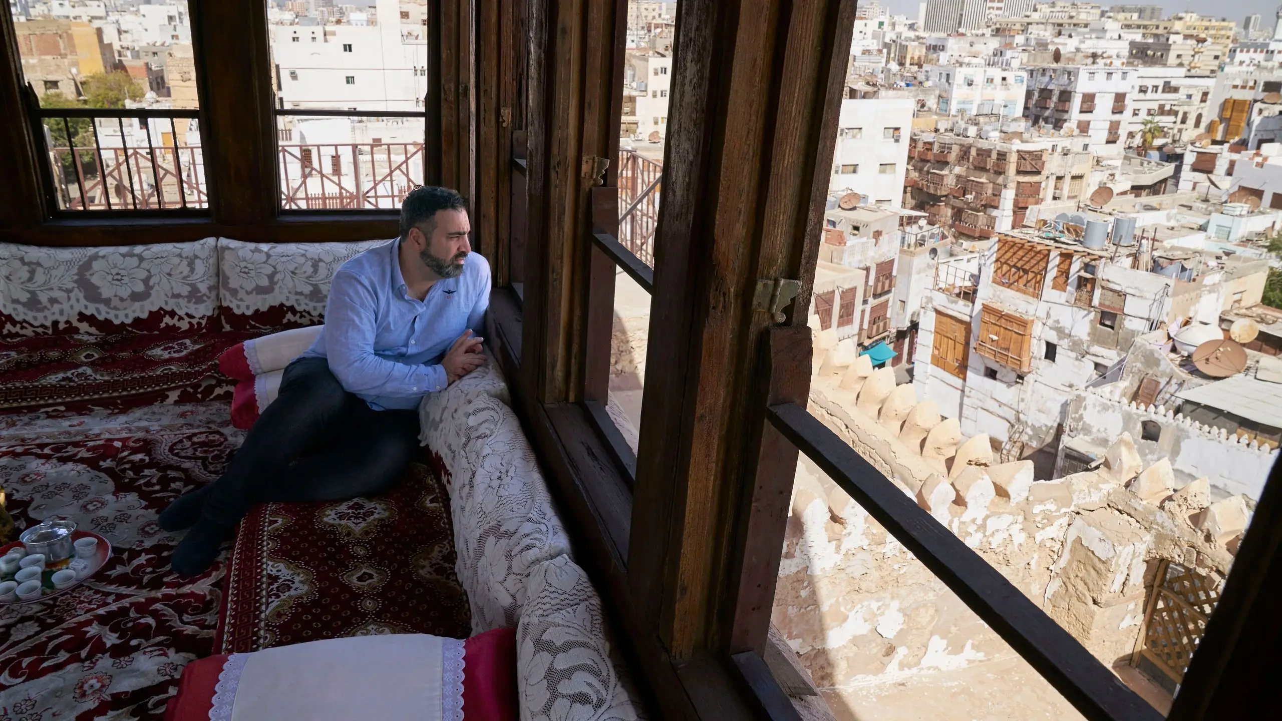 Voorbij de grenzen van Saoedi-Arabië backdrop