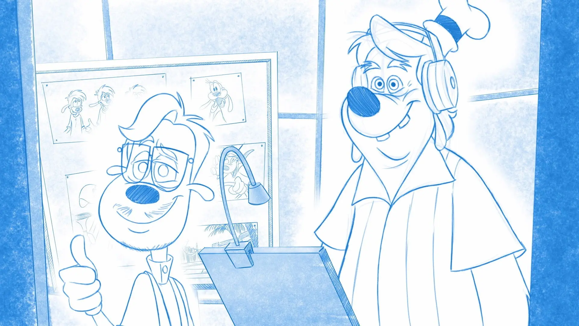 Not Just a Goof backdrop