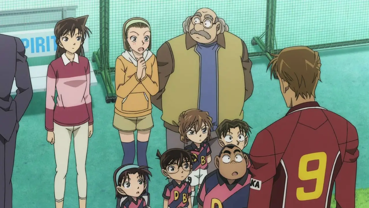 Detective Conan: The Eleventh Striker backdrop