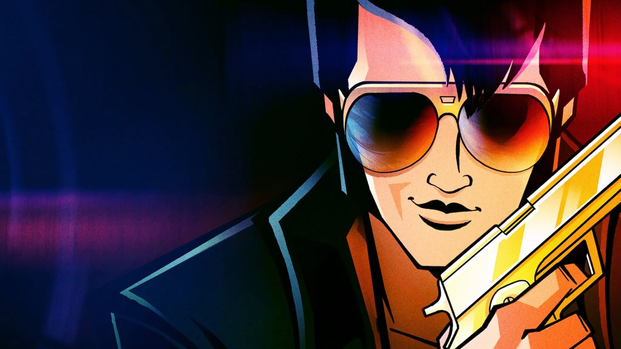 Agent Elvis backdrop