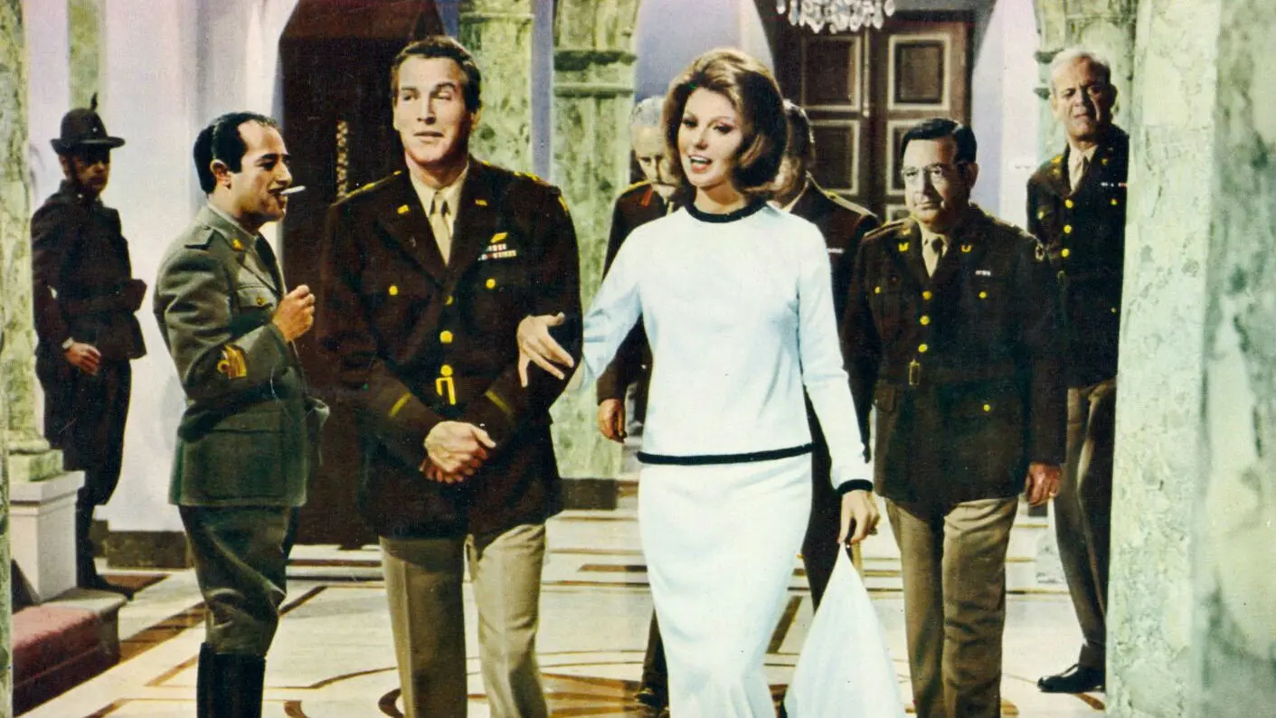 The Secret War of Harry Frigg backdrop
