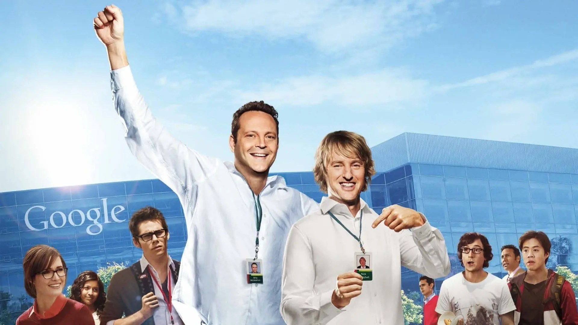 The Internship backdrop