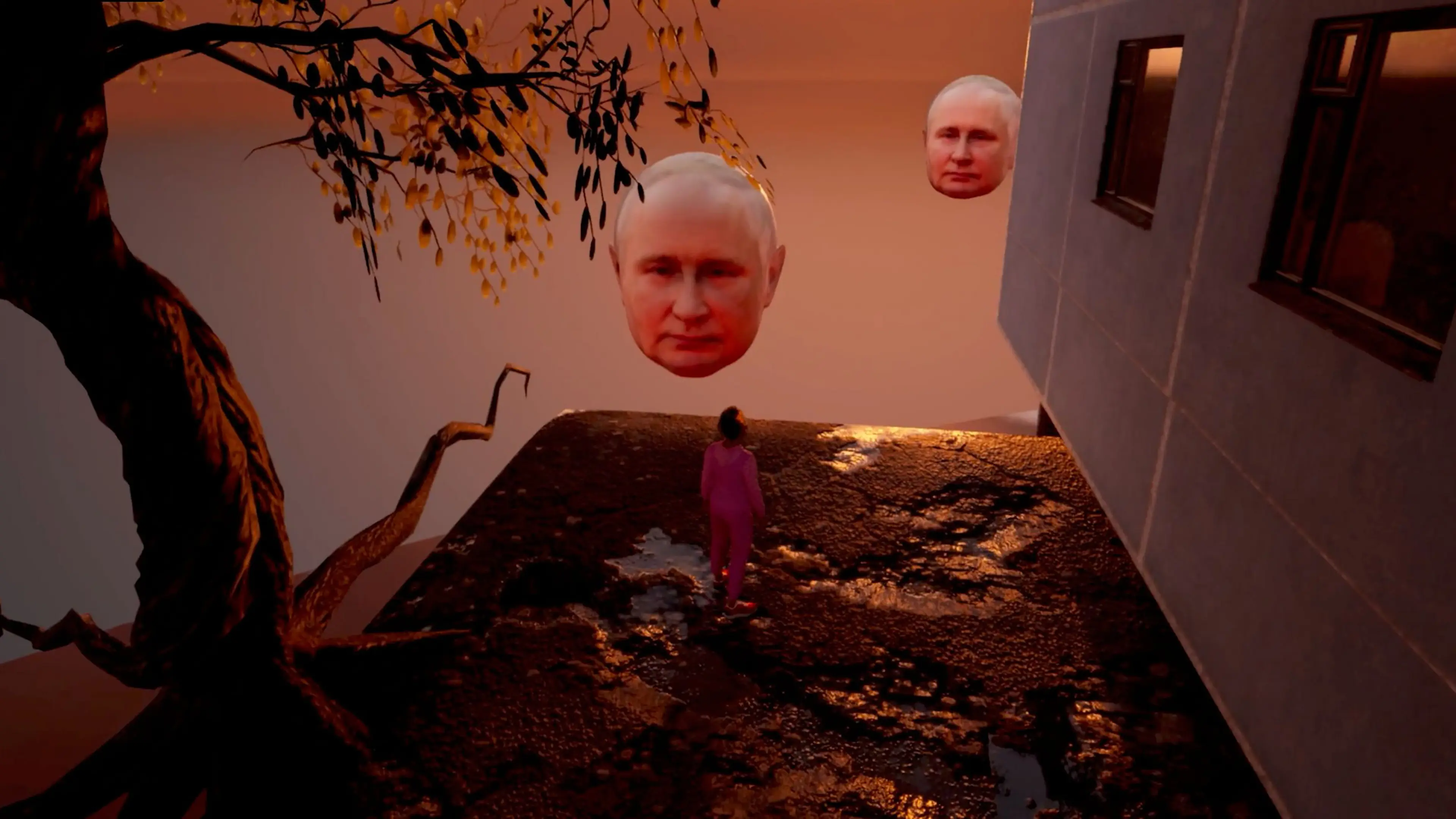 Dreams about Putin backdrop
