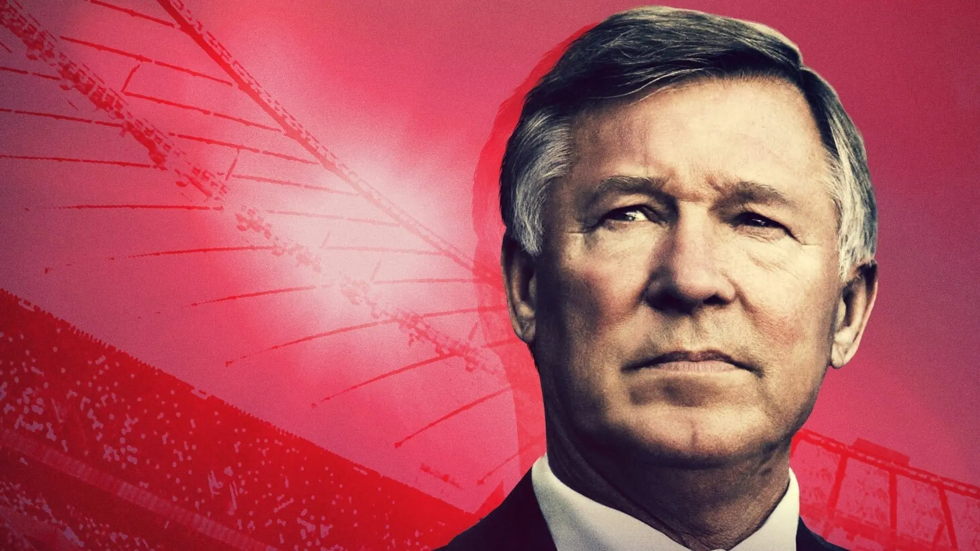Sir Alex Ferguson: Never Give In backdrop