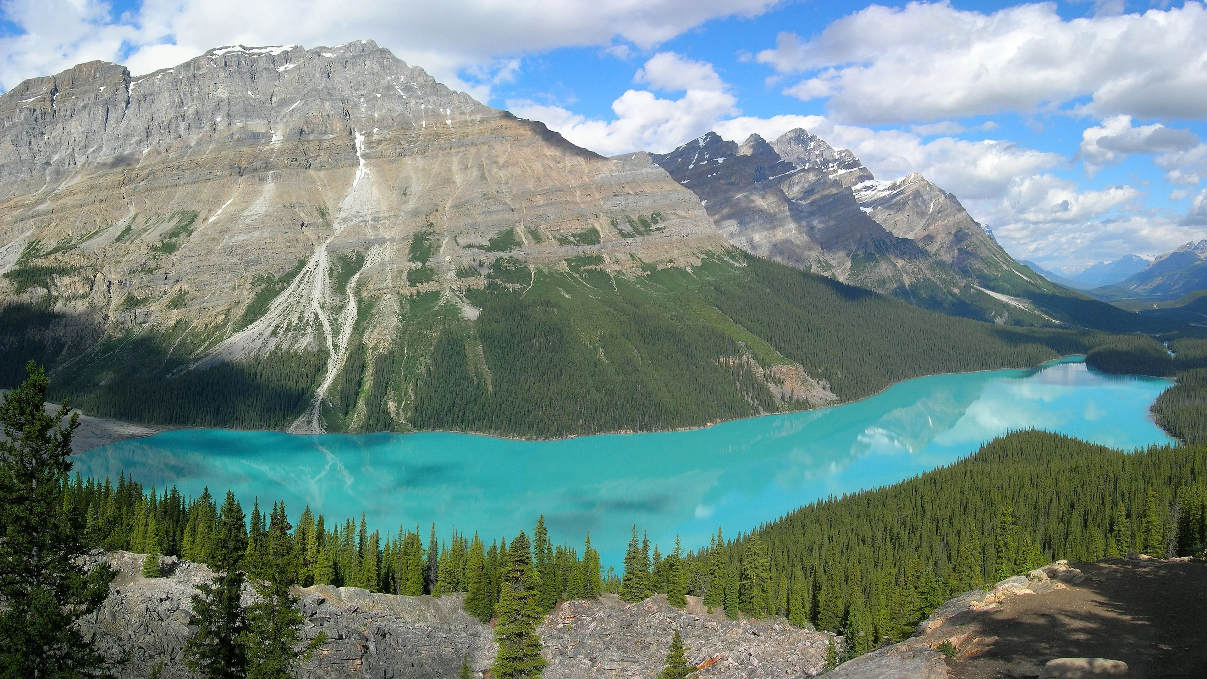 Scenic National Parks: Glacier Banff Jasper backdrop