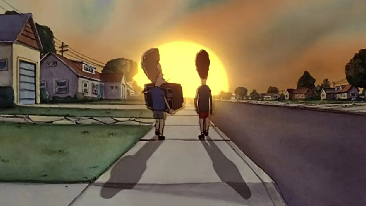 Beavis and Butt-Head Do America backdrop