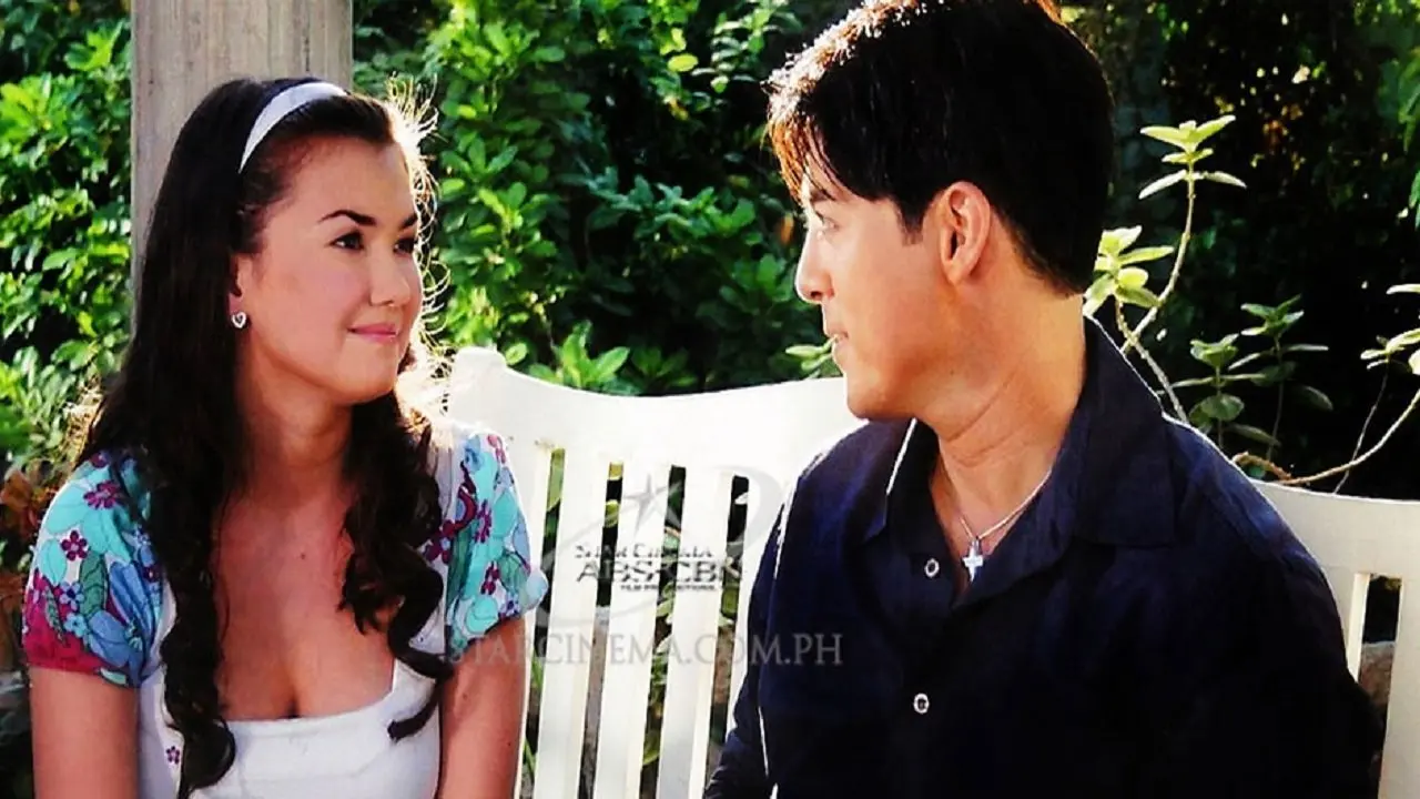 A Love Story backdrop