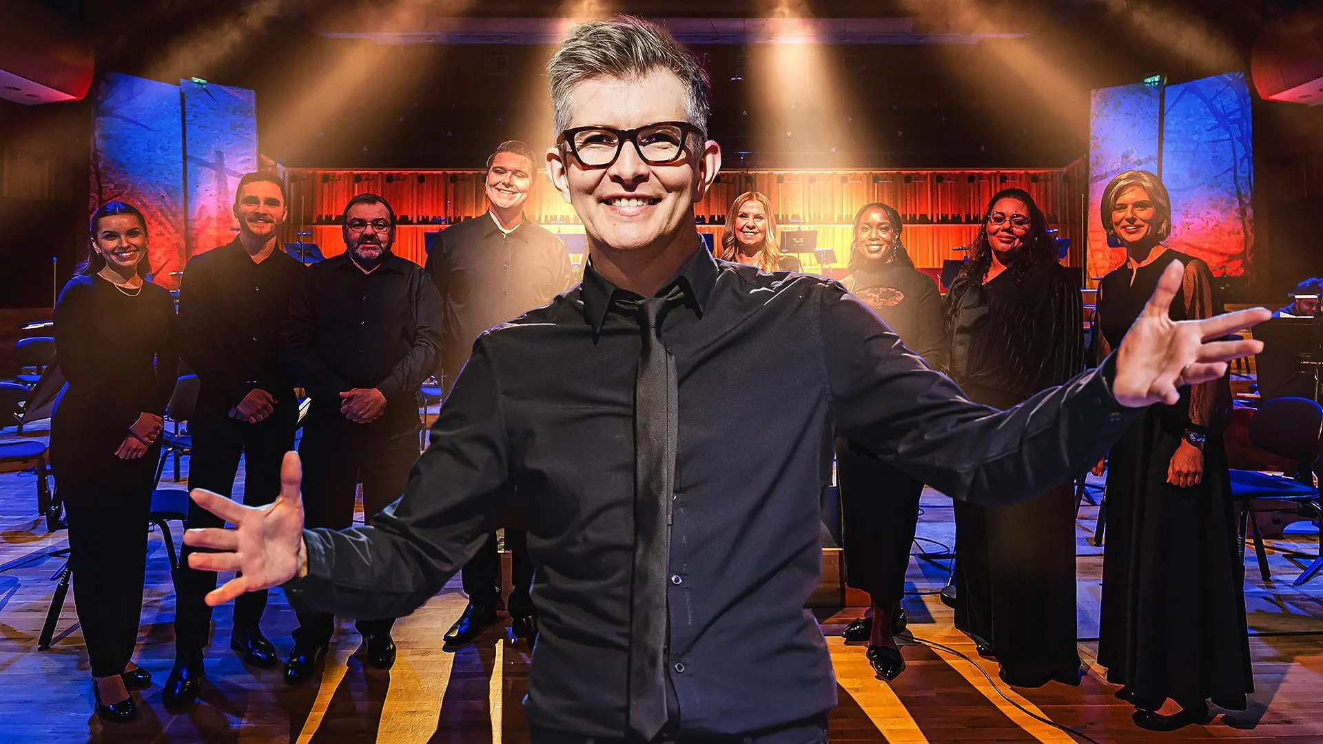 Gareth Malone's Easter Passion backdrop