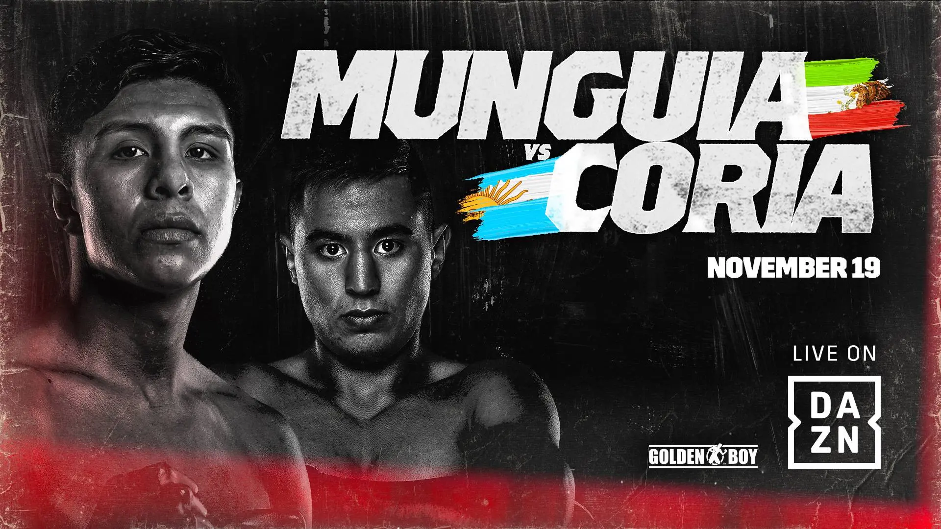Jaime Munguia vs. Gonzalo Gaston Coria backdrop