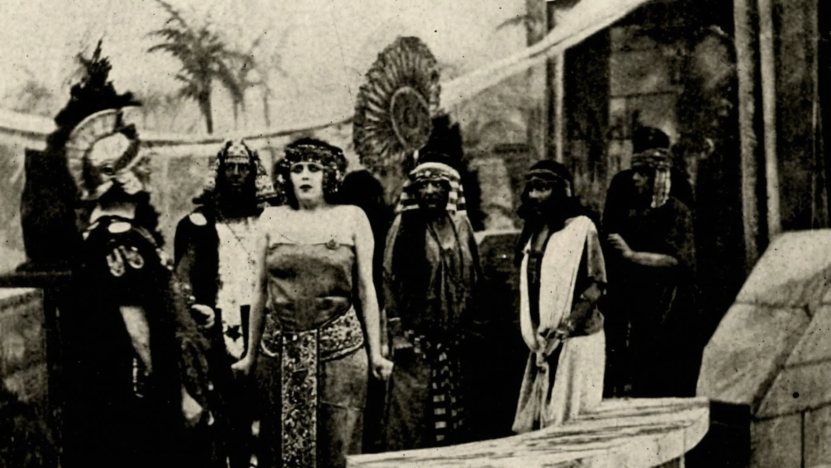 Cleopatra backdrop