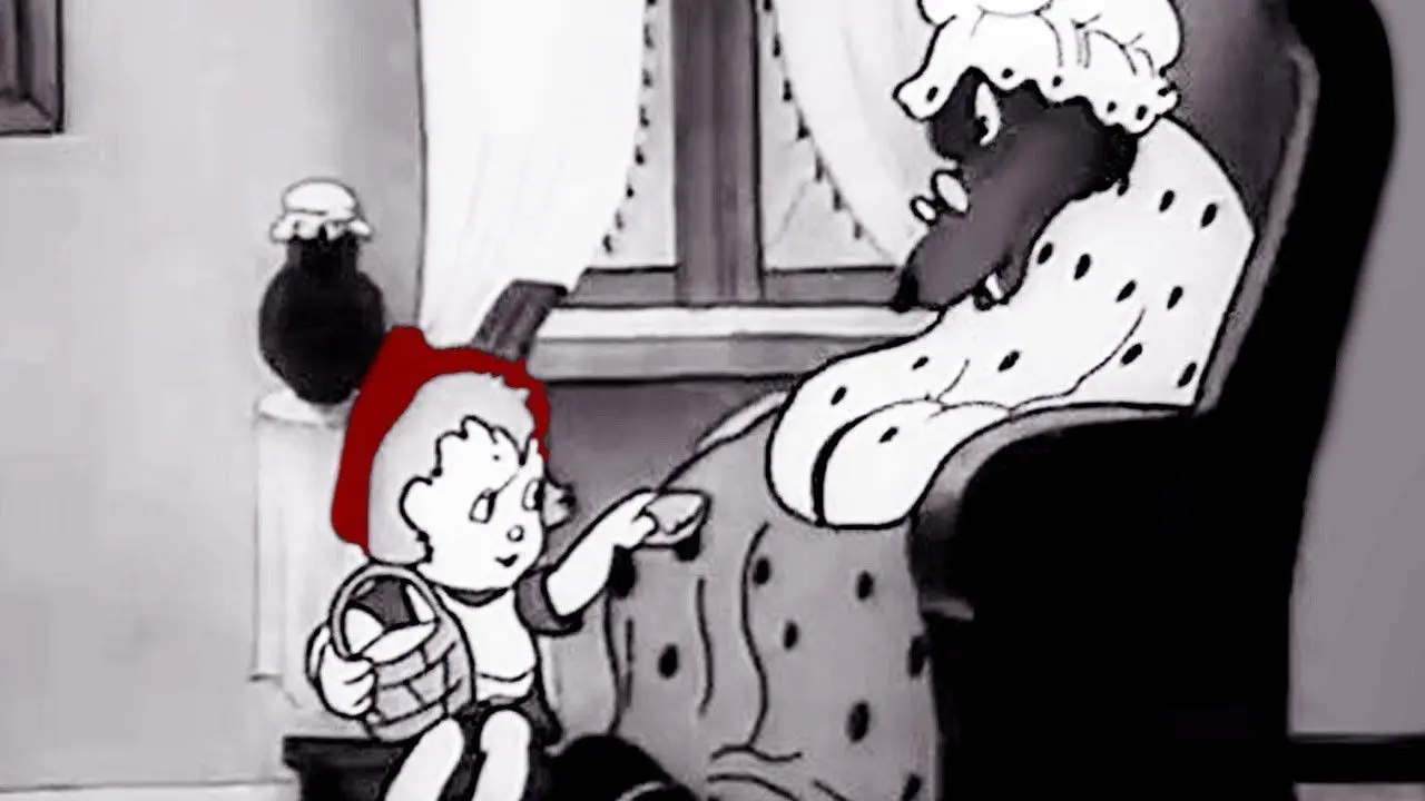 Little Red Riding Hood backdrop