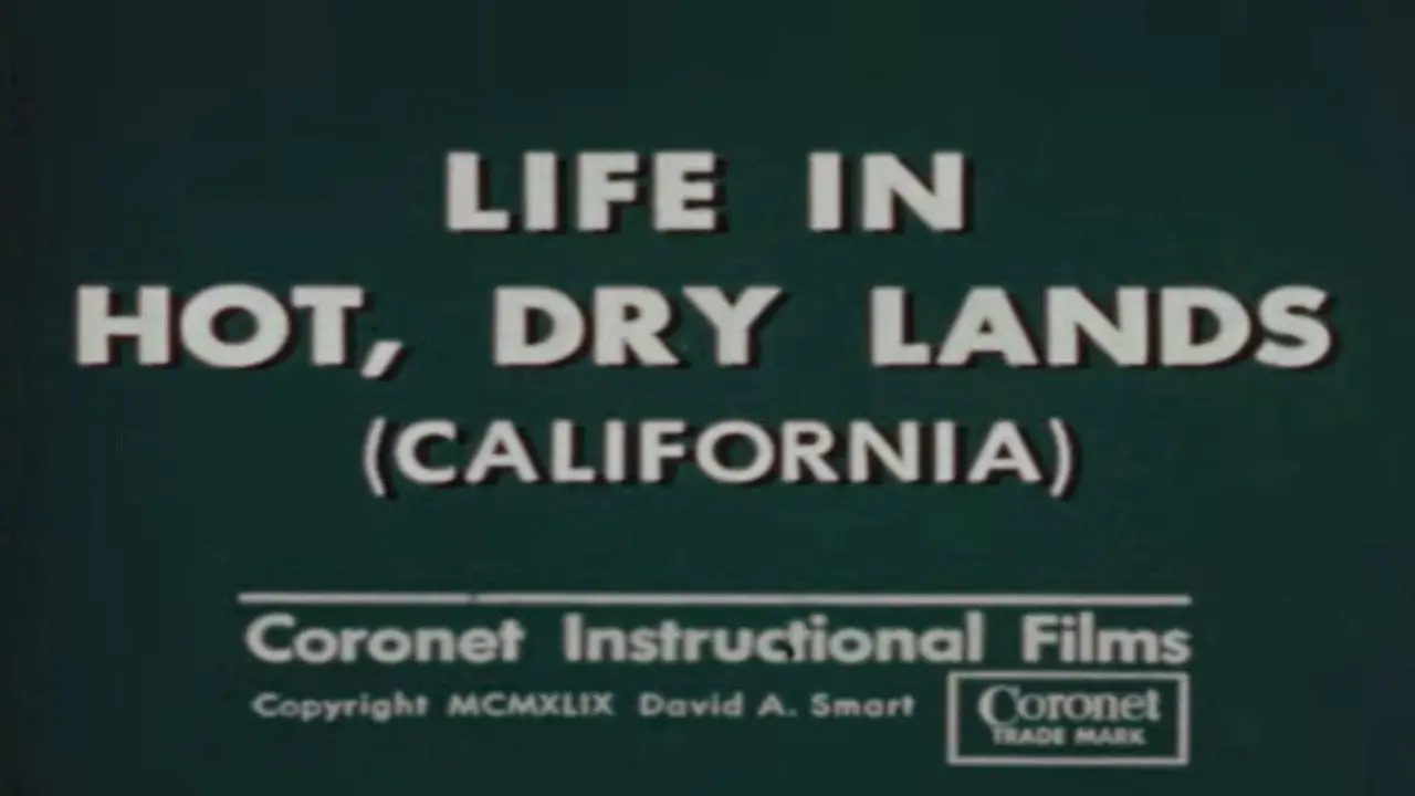 Life in Hot, Dry Lands (California) backdrop