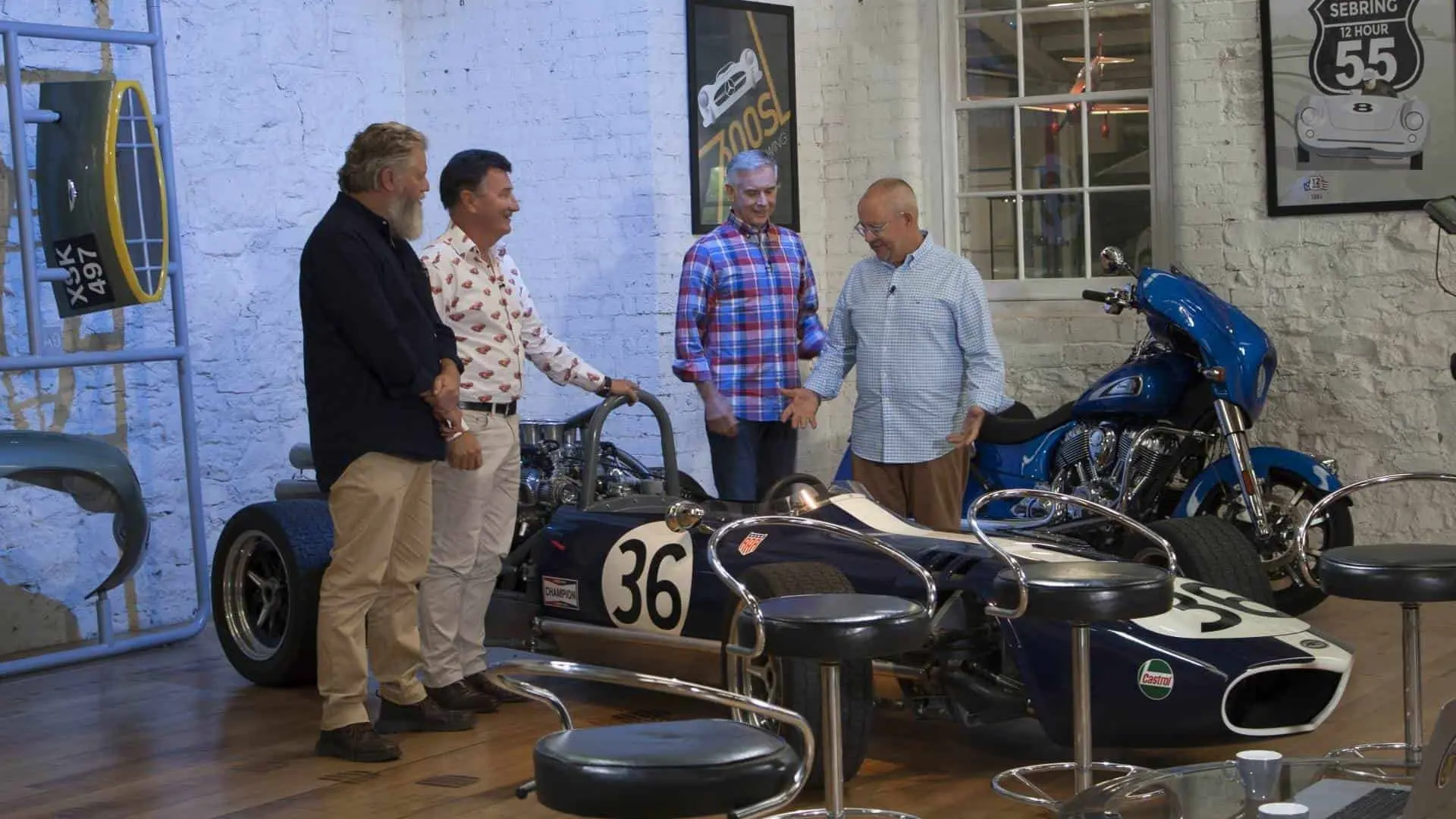 Garage 41 backdrop