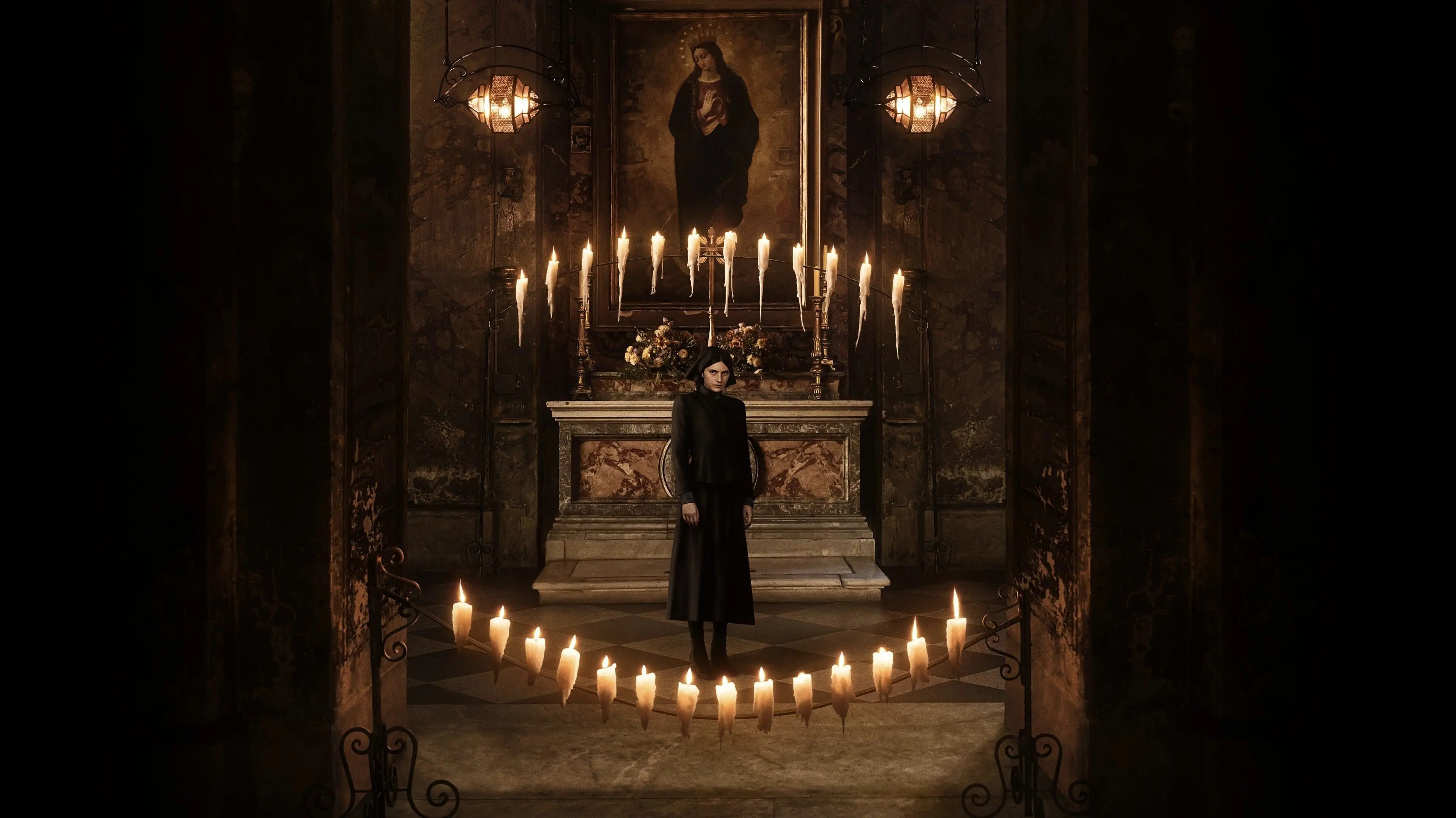 The First Omen backdrop
