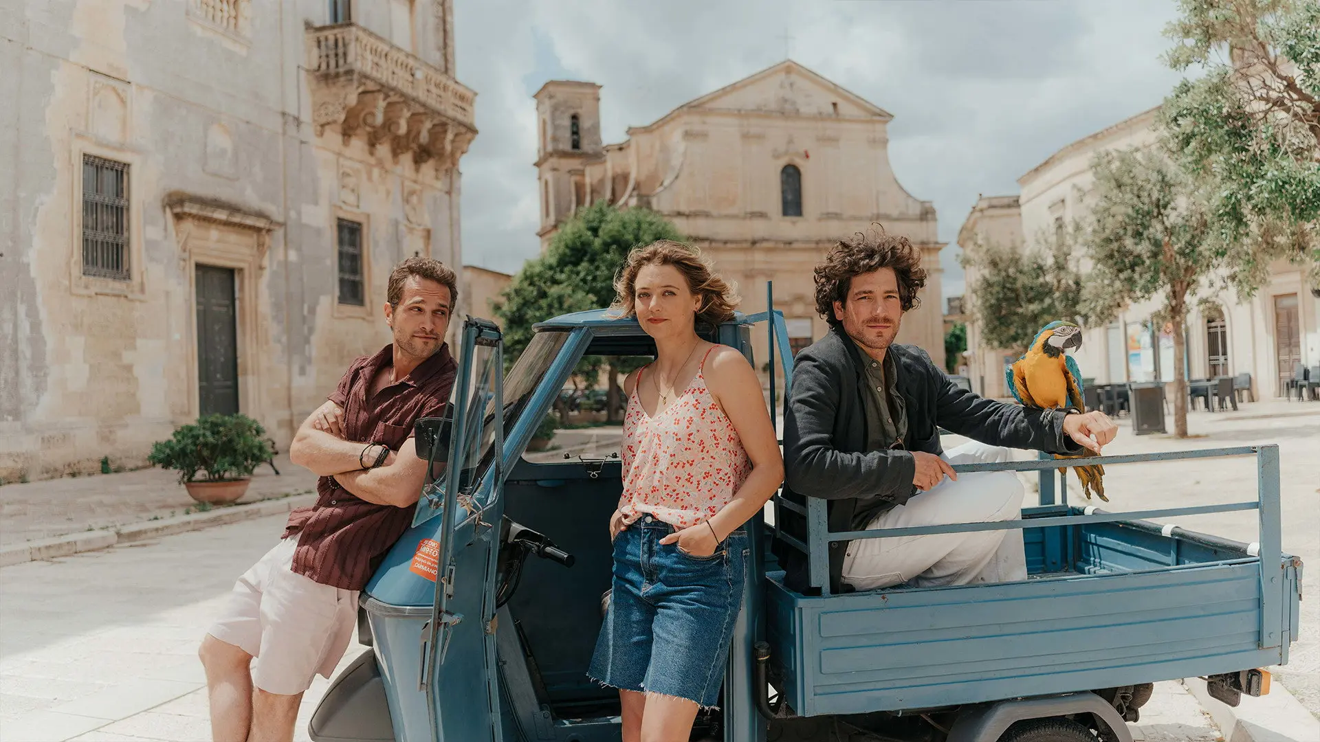 A Summer in Italy backdrop