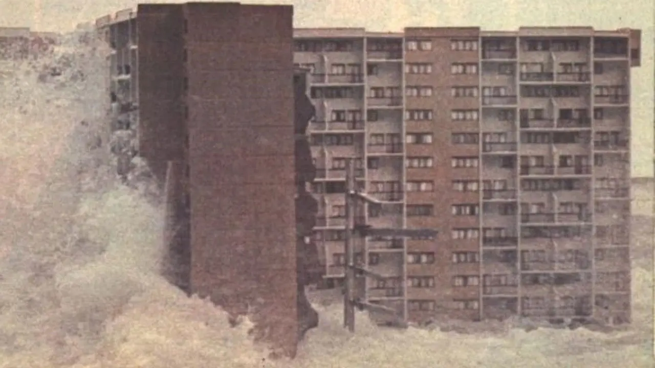 Condominium backdrop