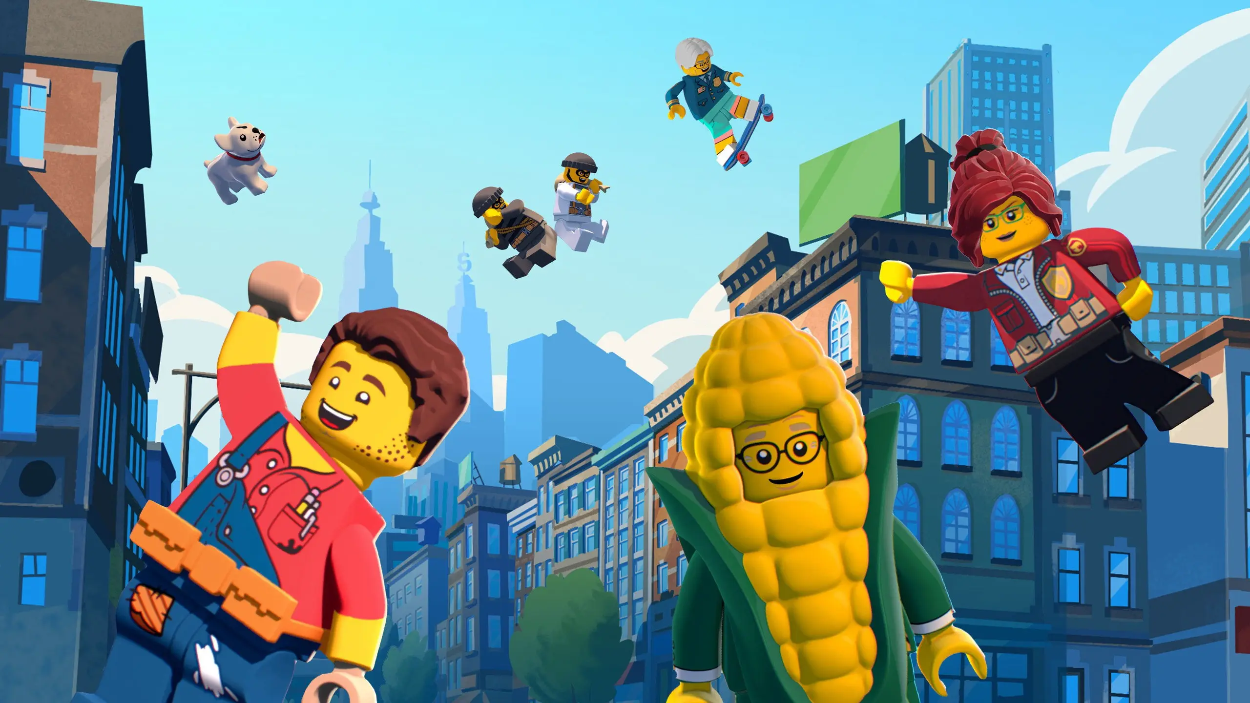 LEGO City Adventures backdrop