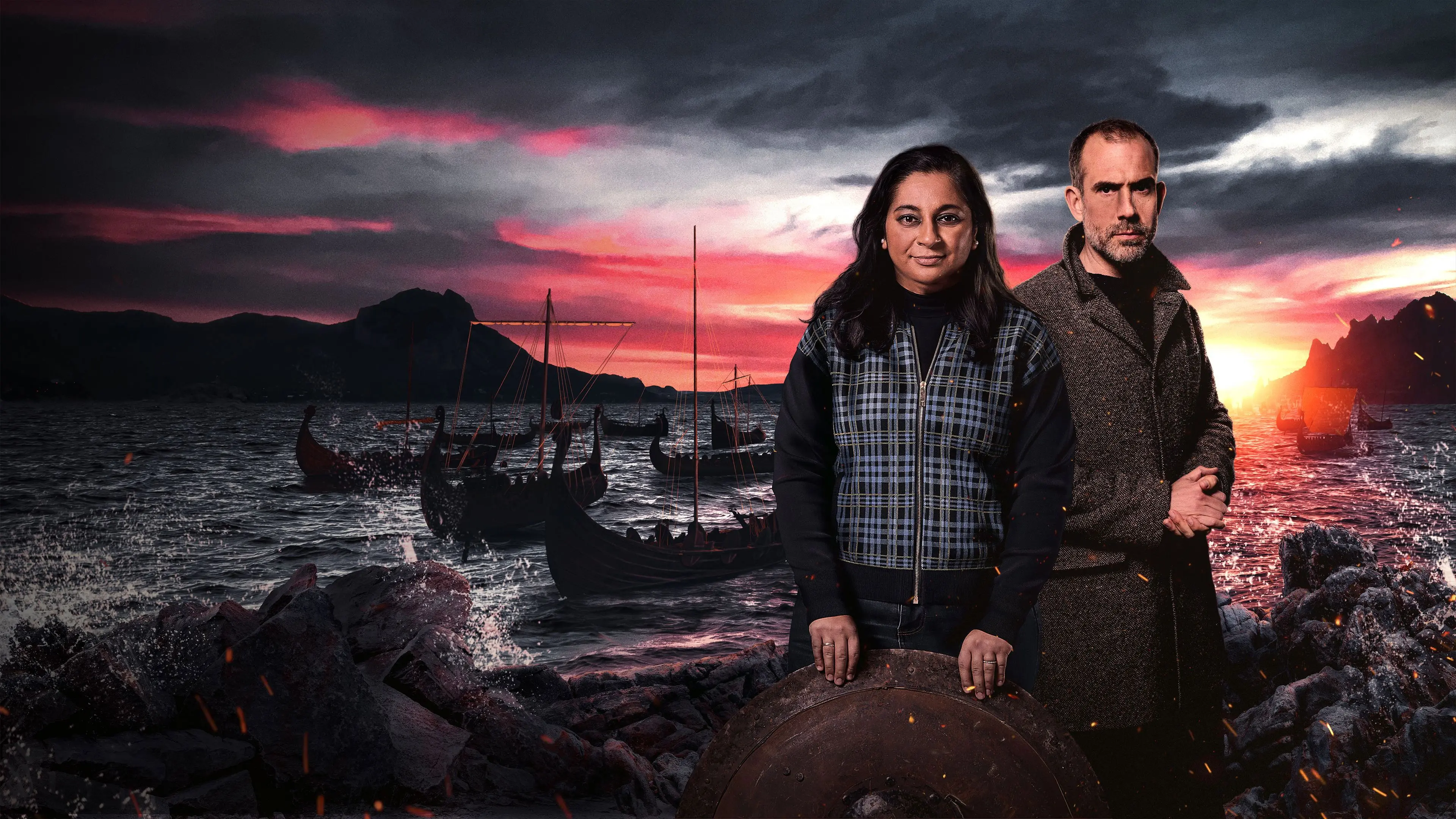 The Vikings backdrop