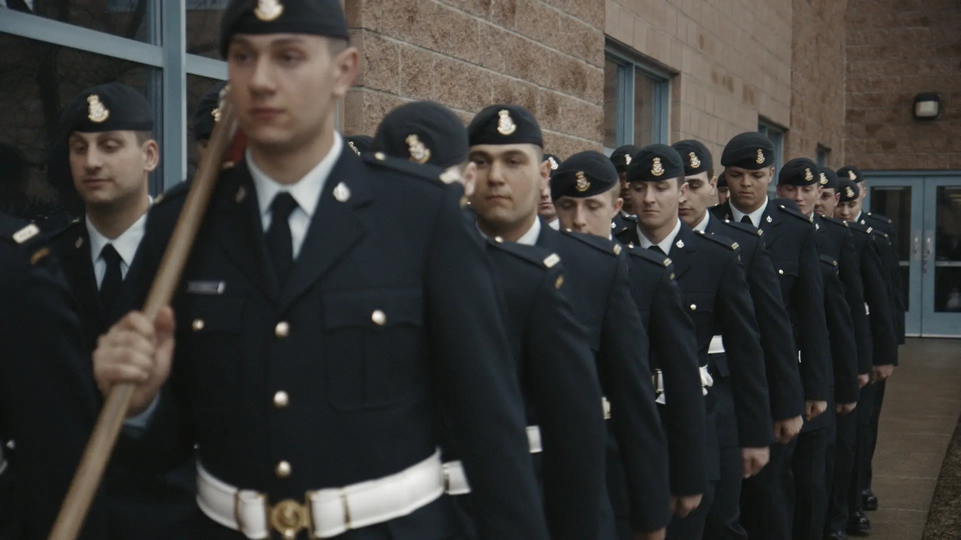 Les Recrues d'infanterie backdrop