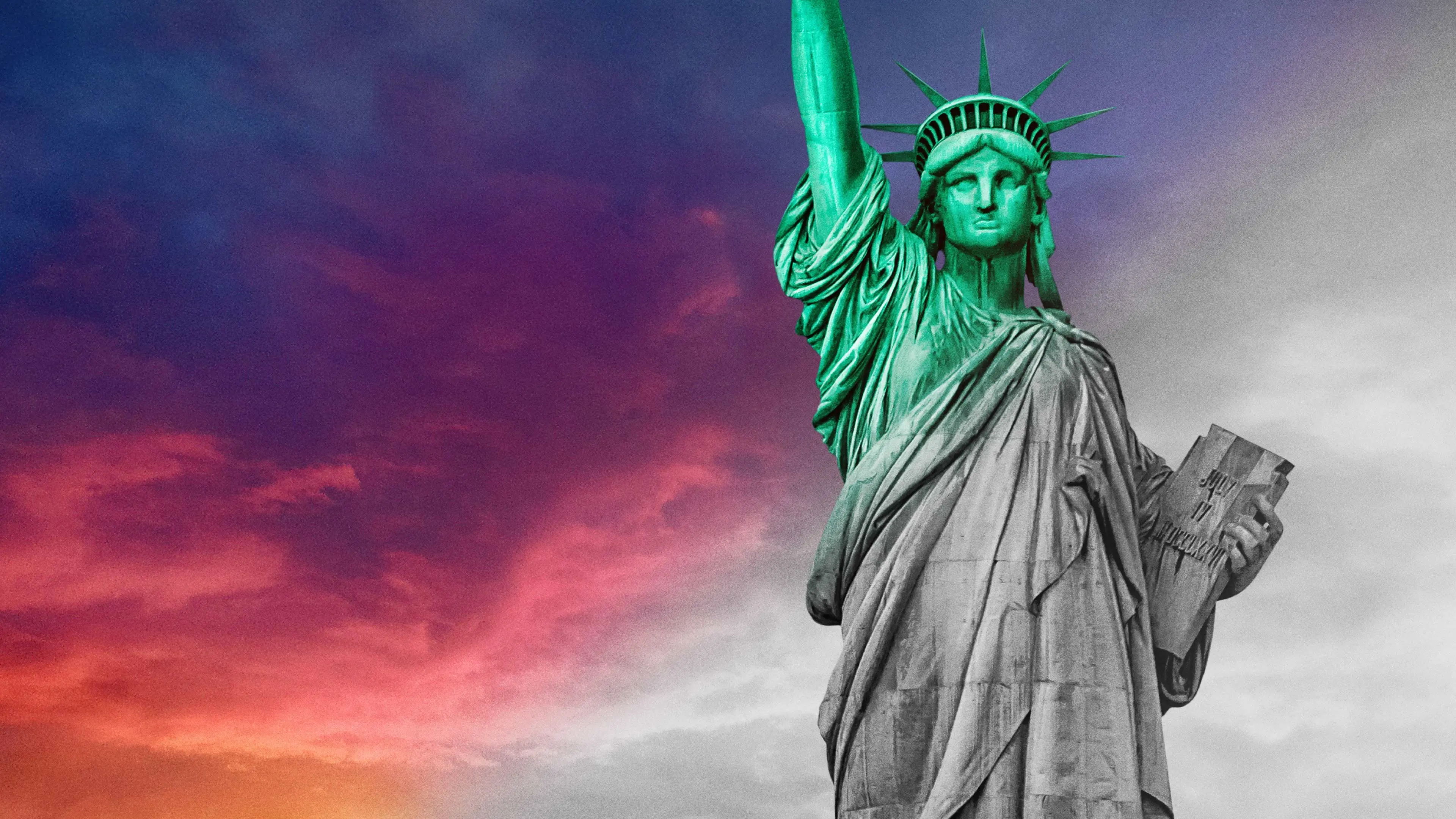 America in Color backdrop