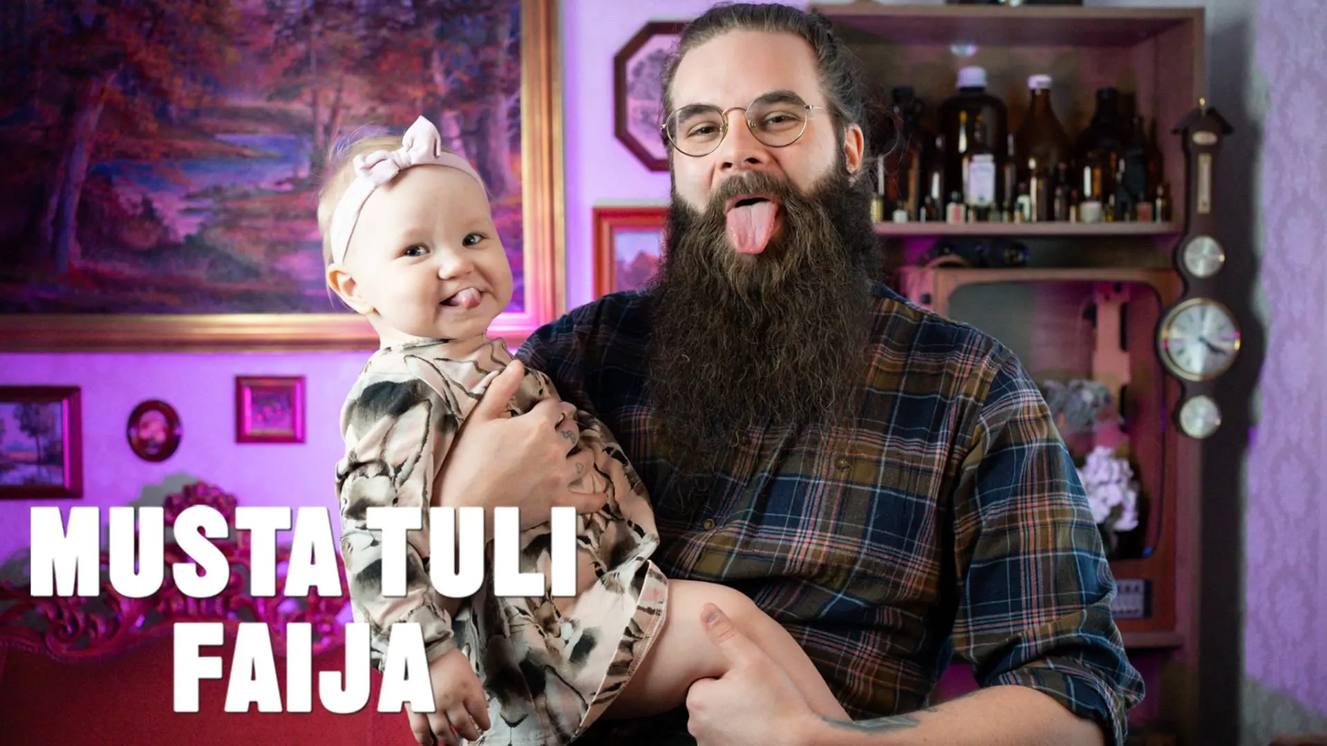 Musta tuli faija backdrop
