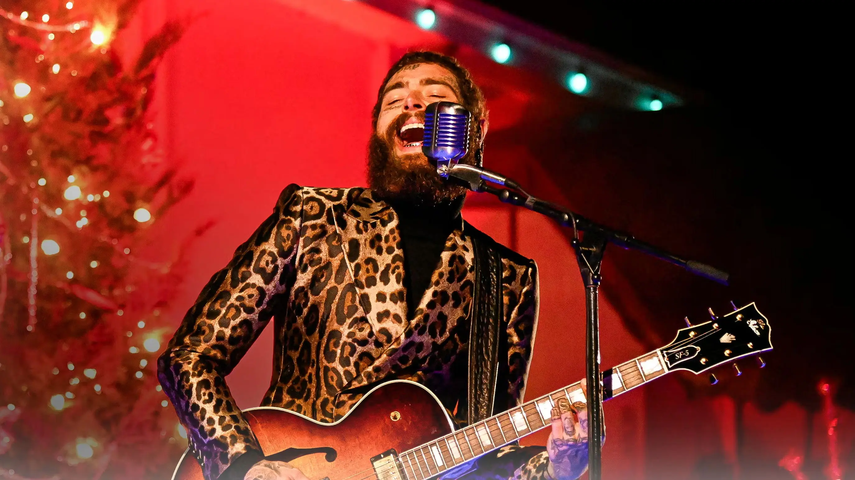 Christmas at Graceland backdrop