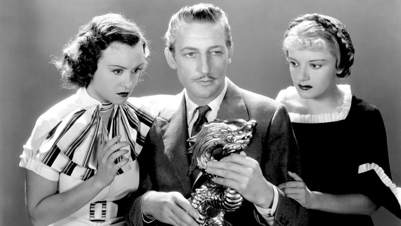 The Dragon Murder Case backdrop