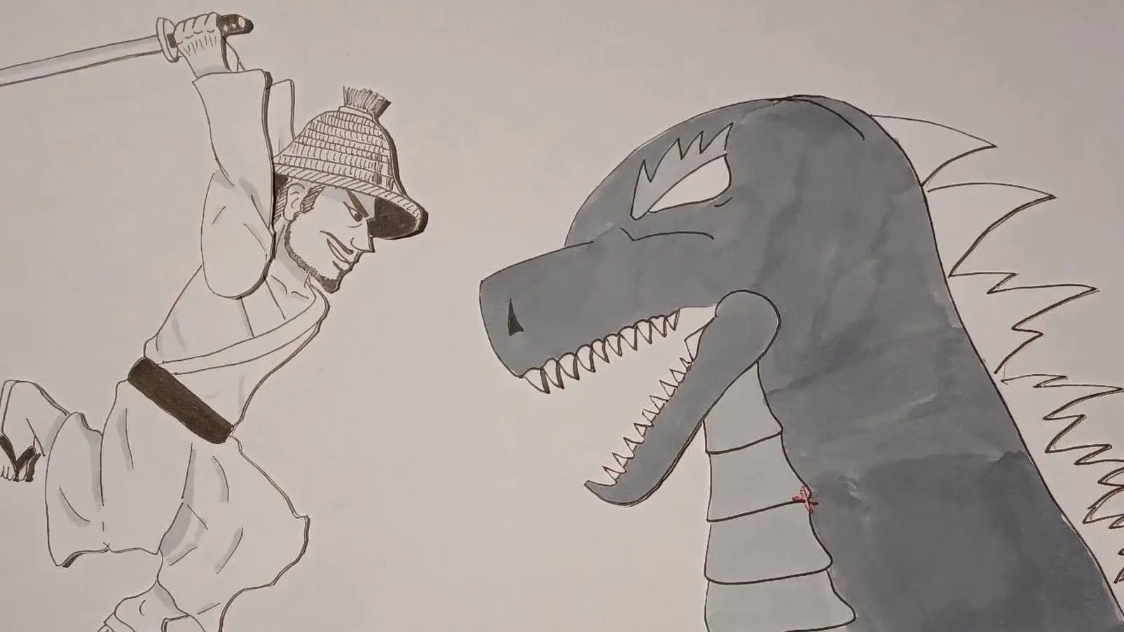 The sword that will defeat Godzilla backdrop