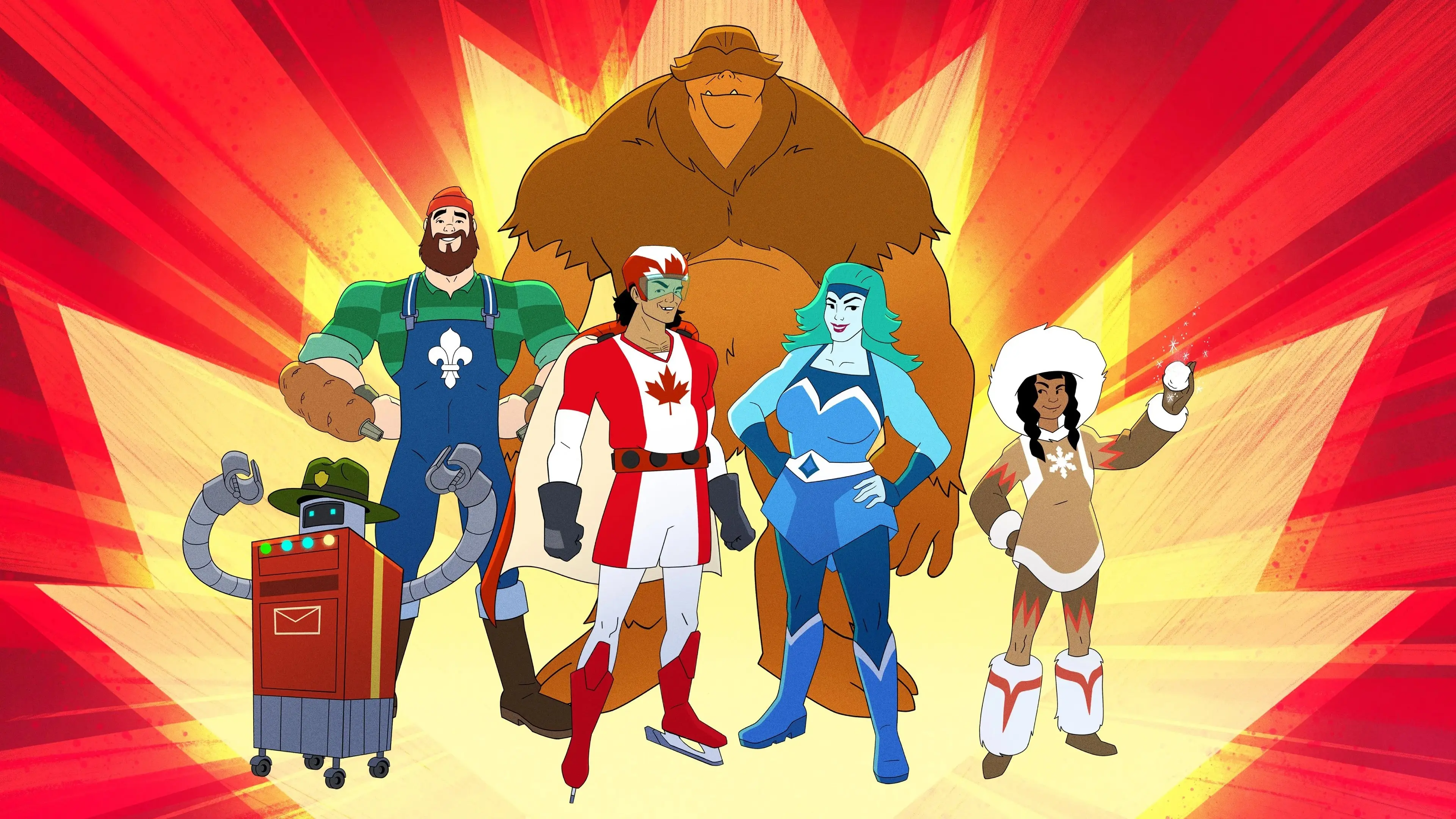 Super Team Canada backdrop