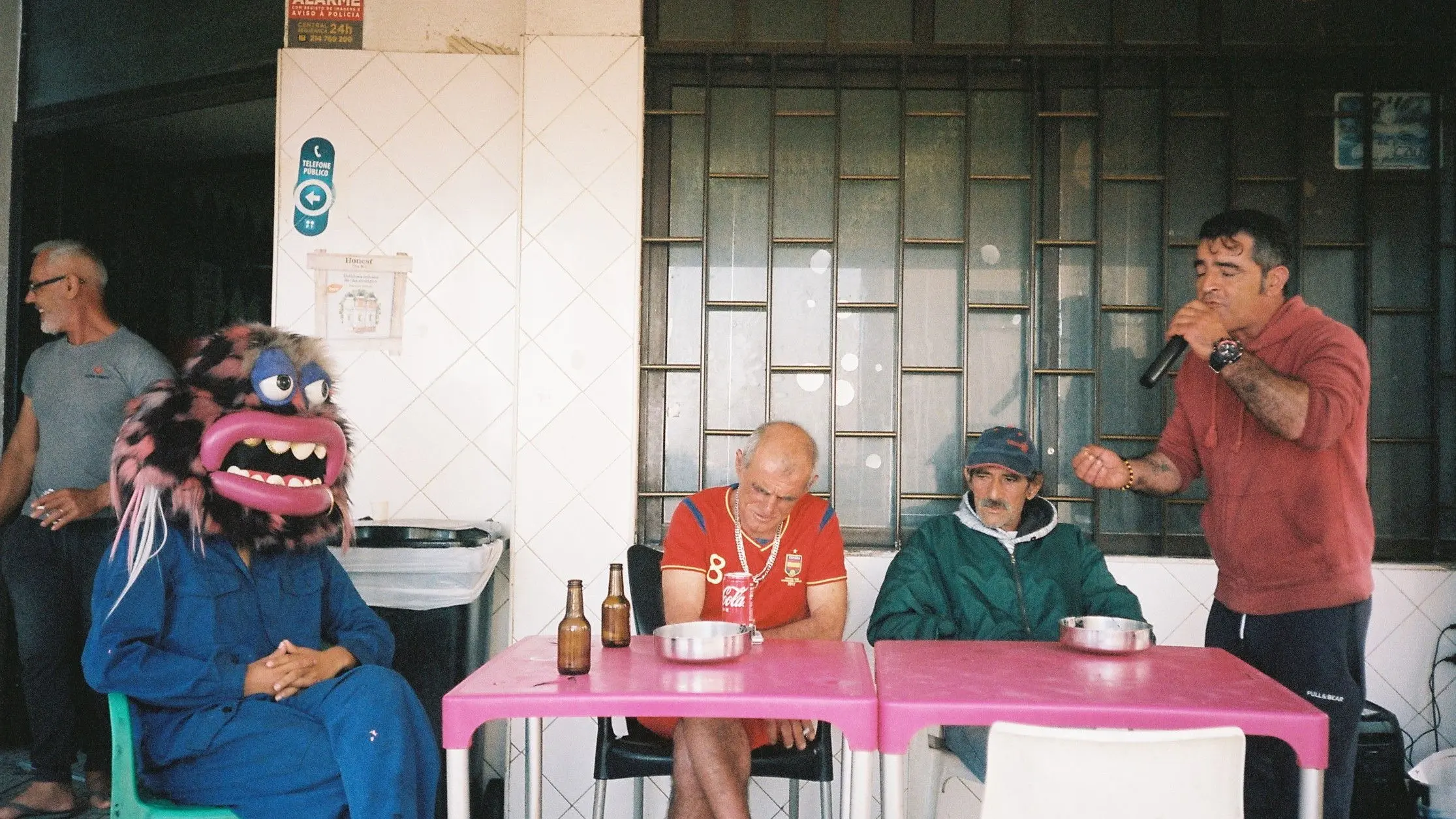 Boiler Suit backdrop