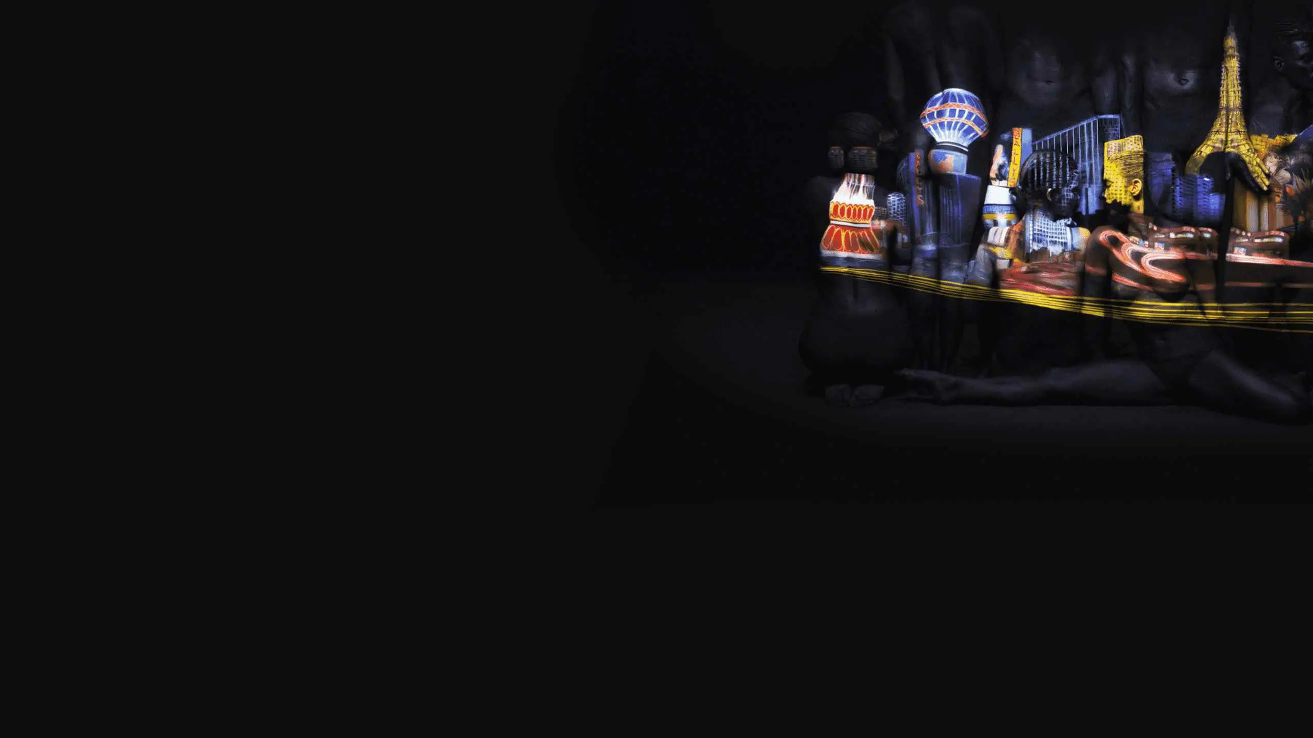 Naked Vegas backdrop