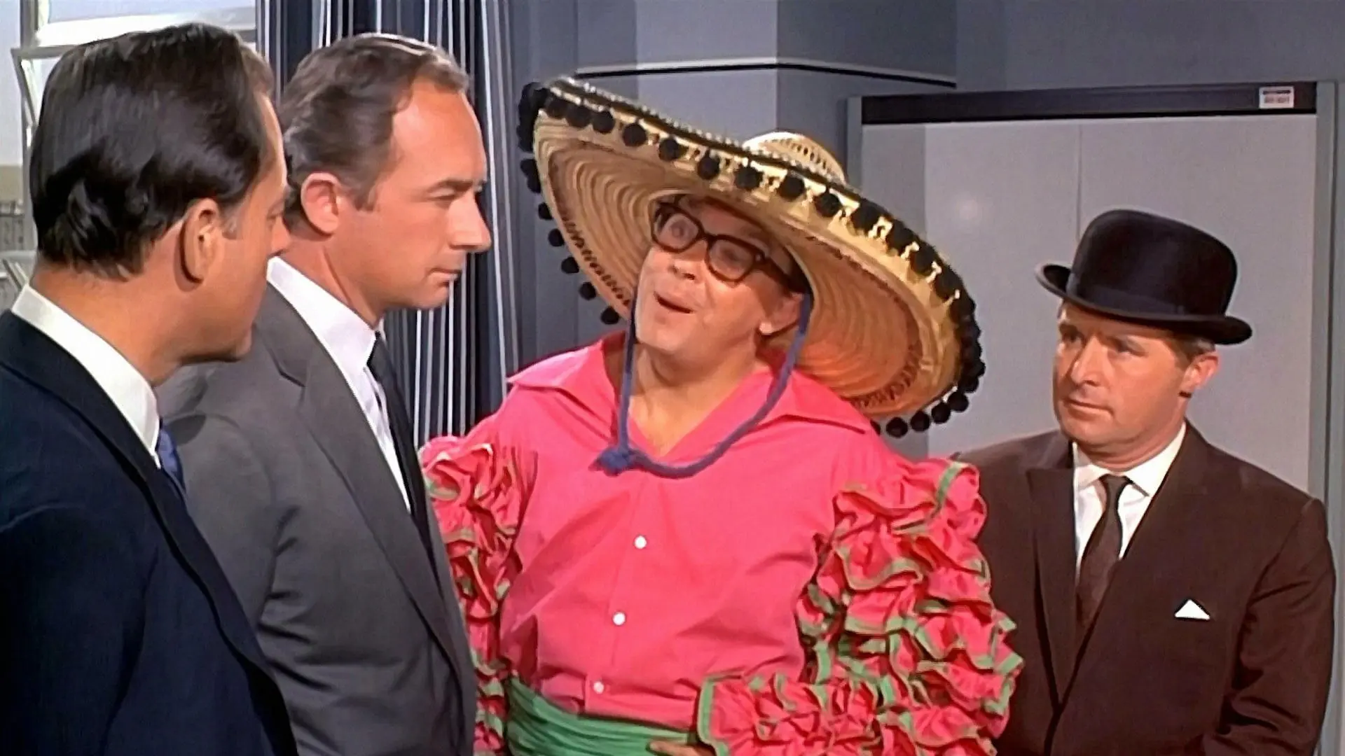 The Intelligence Men backdrop