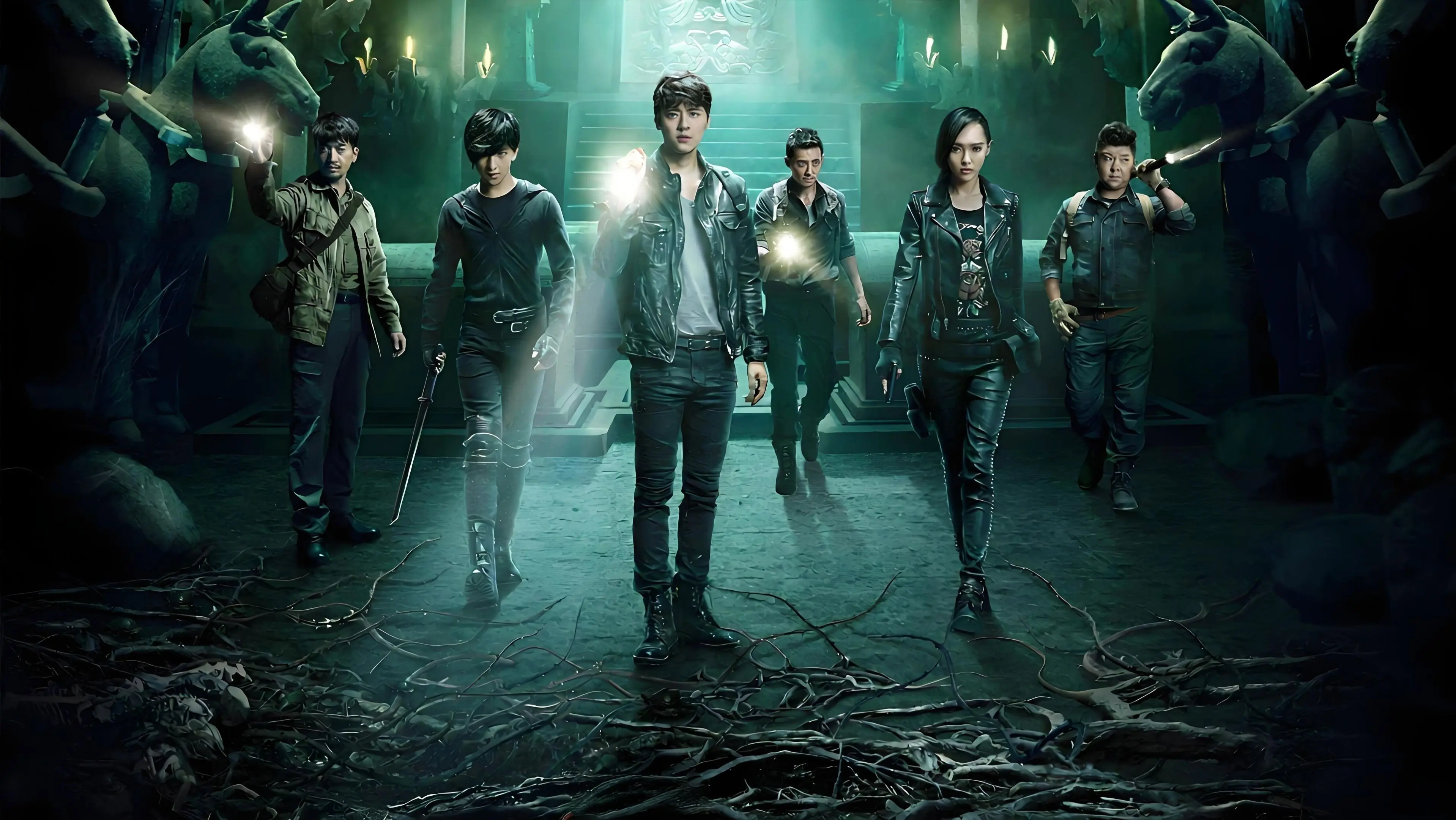 The Lost Tomb backdrop