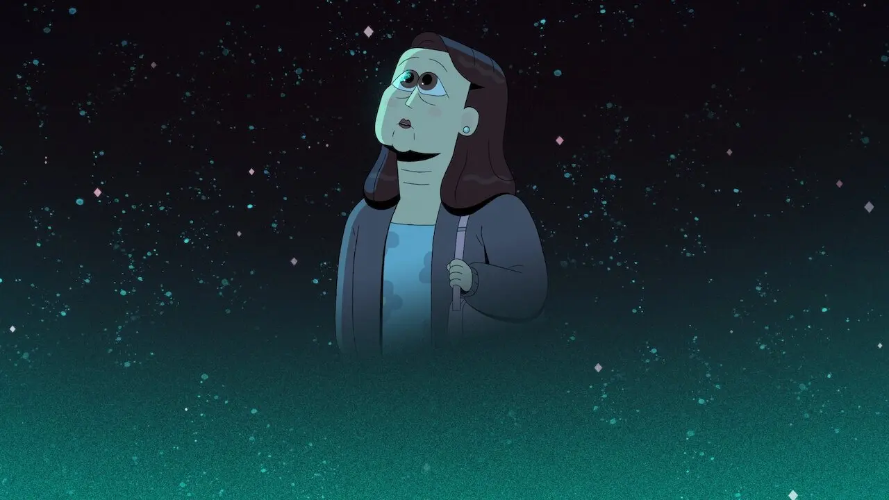 Carol & the End of the World backdrop