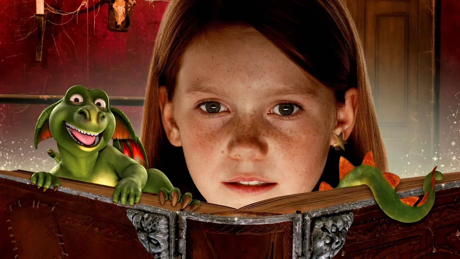 Lilly the Witch: The Dragon and the Magic Book backdrop