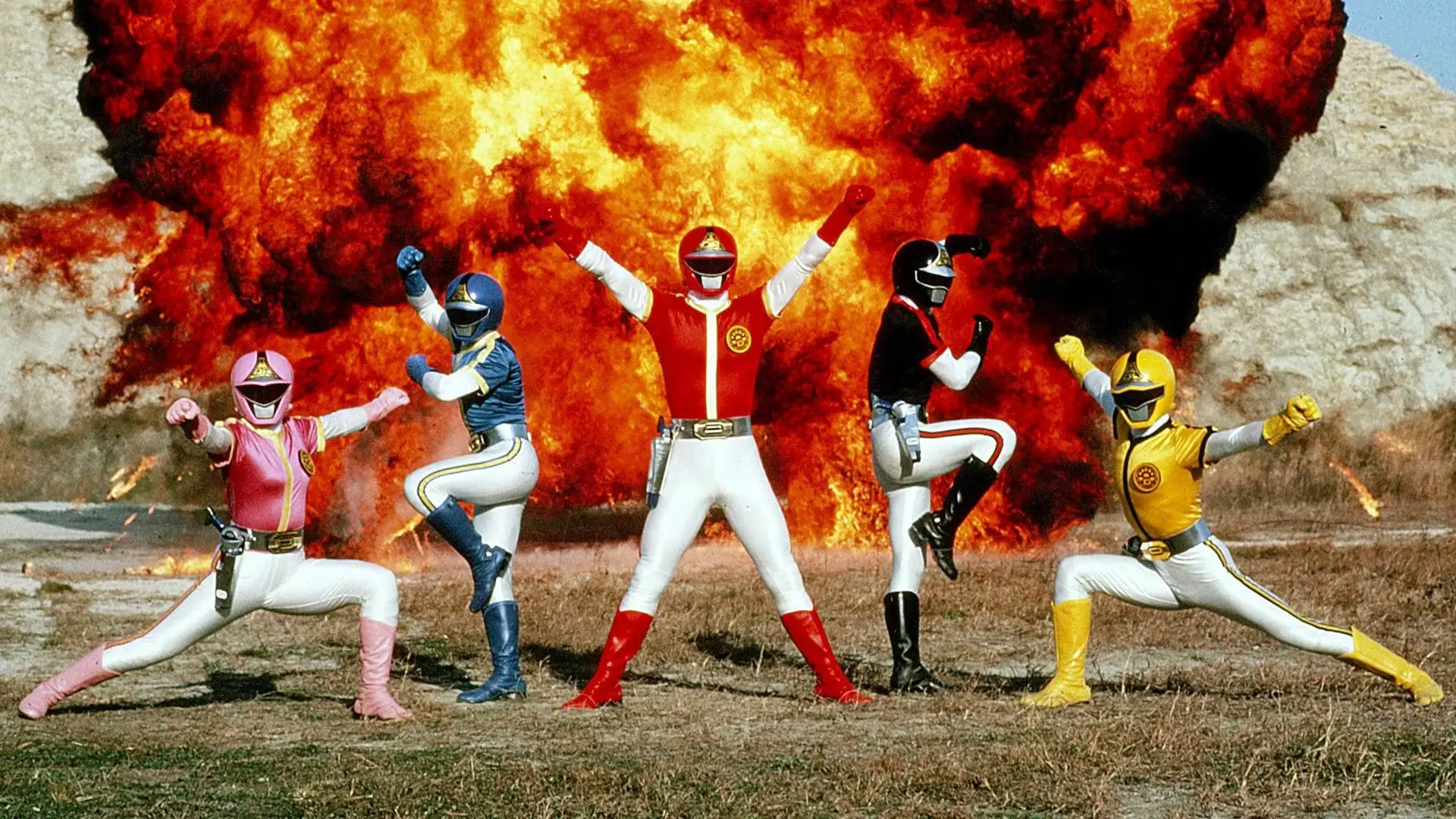 Kagaku Sentai Dynaman backdrop