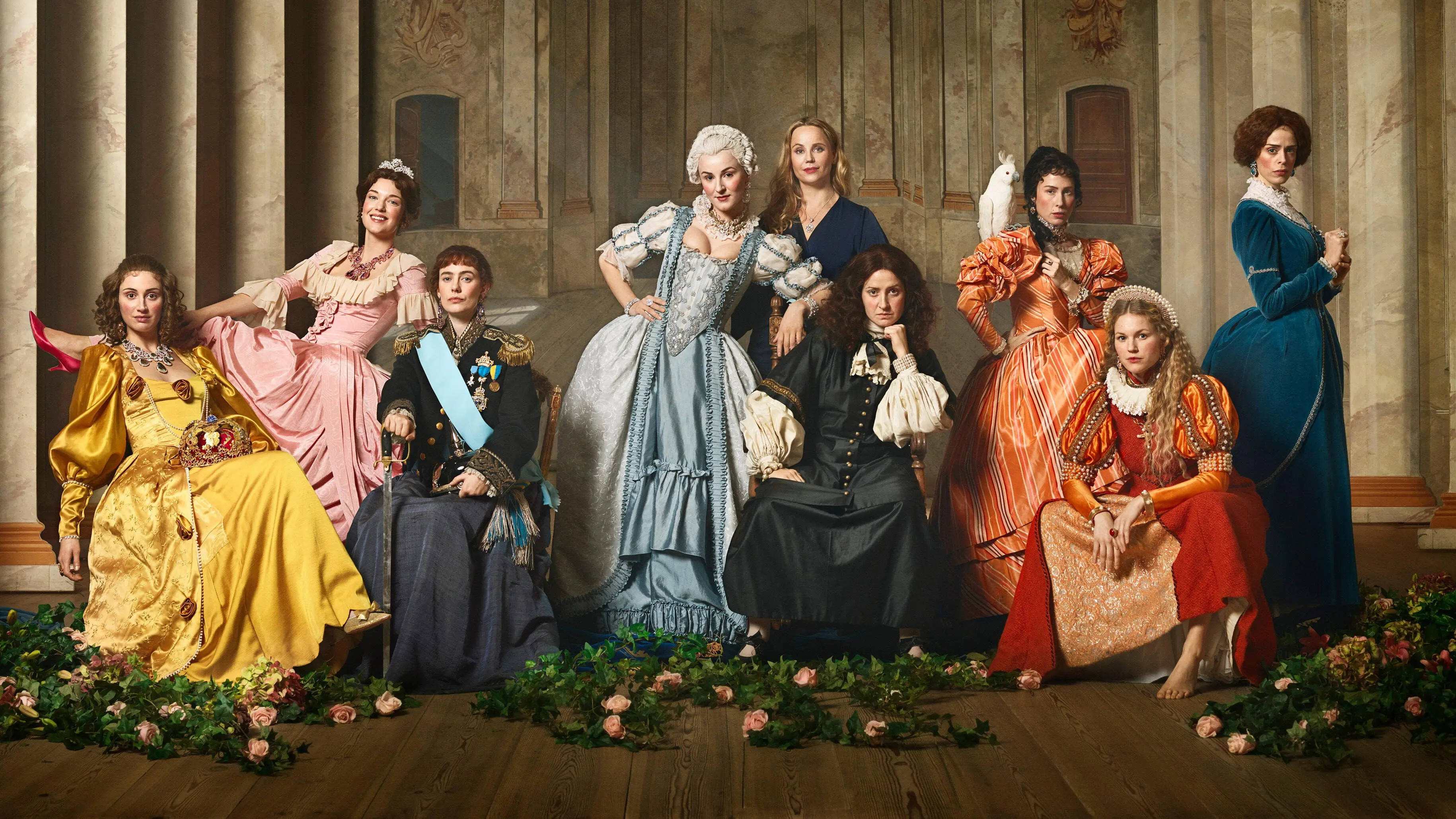 The Queens of Sweden backdrop