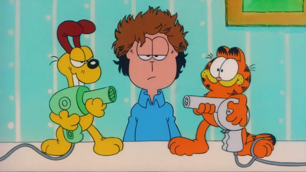 Garfield Gets a Life backdrop