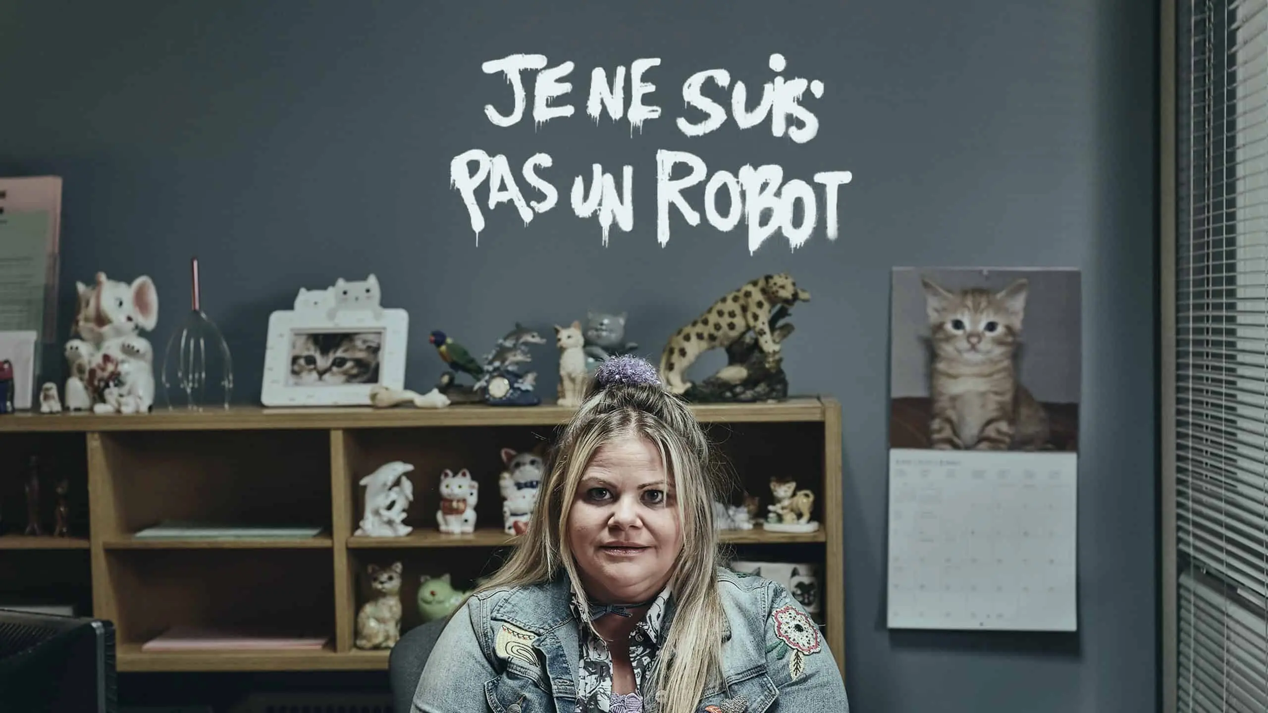 Je ne suis pas un robot backdrop