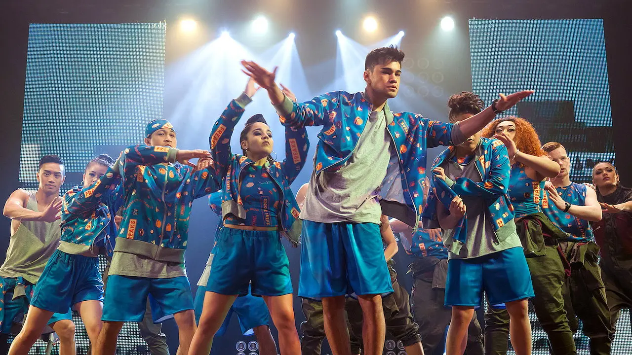 Born to Dance backdrop