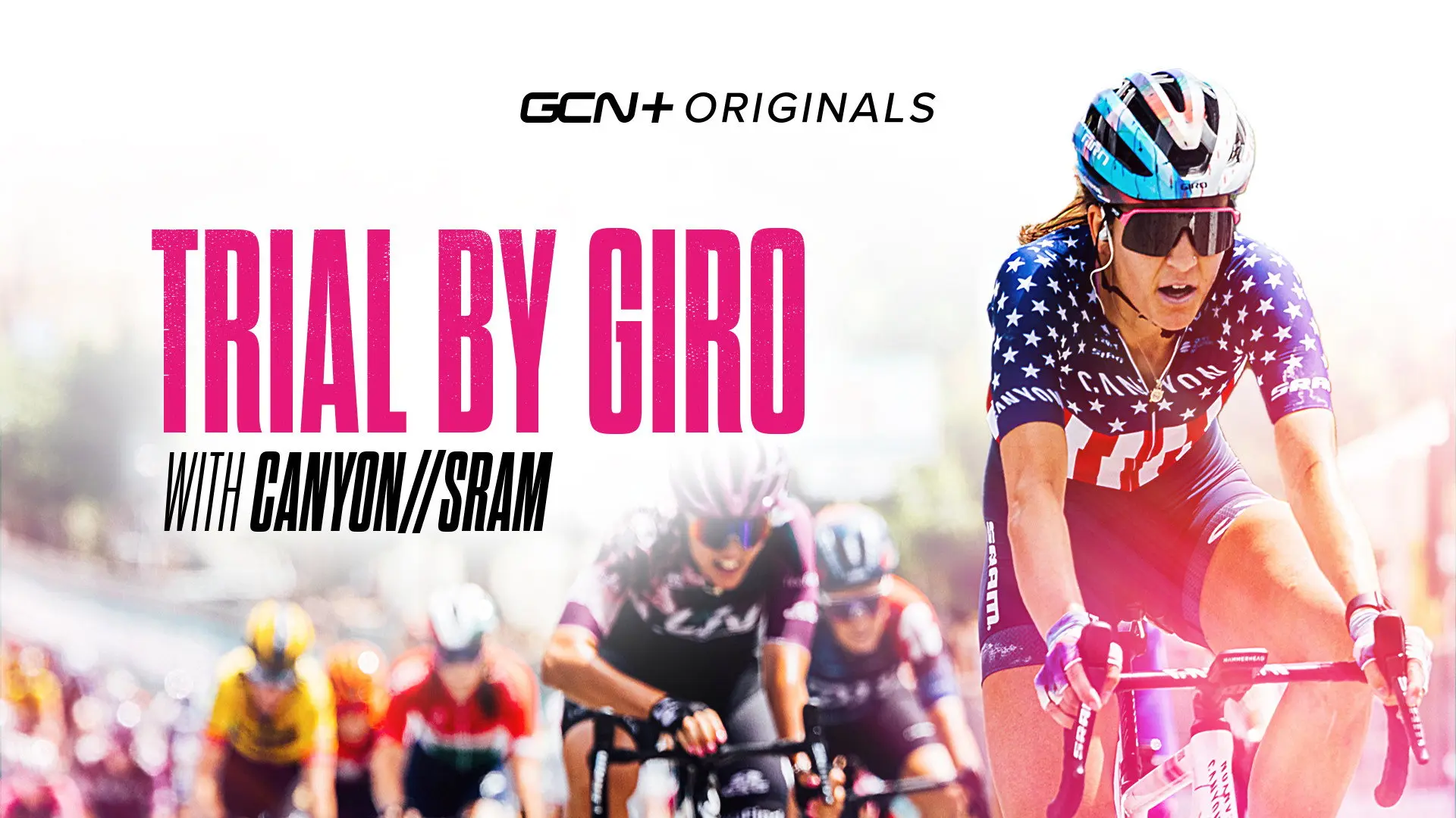 Trial by Giro backdrop