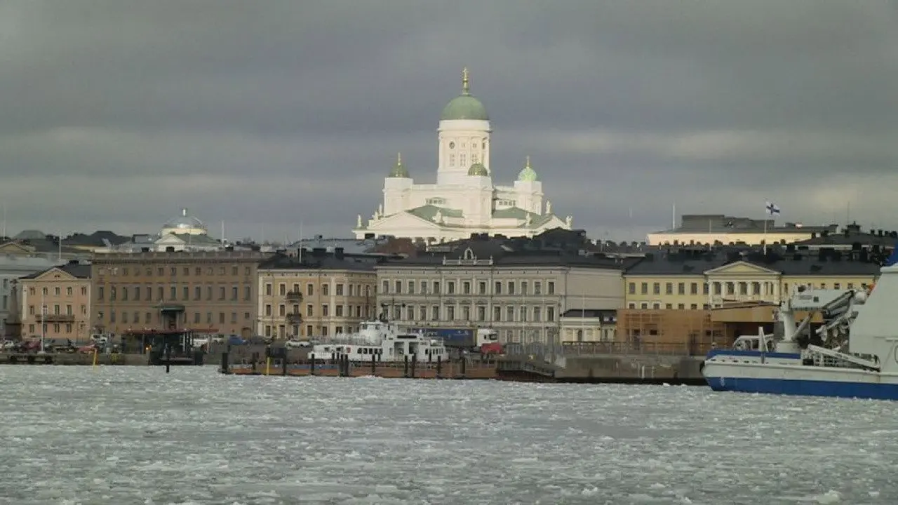 Finland from East to West backdrop