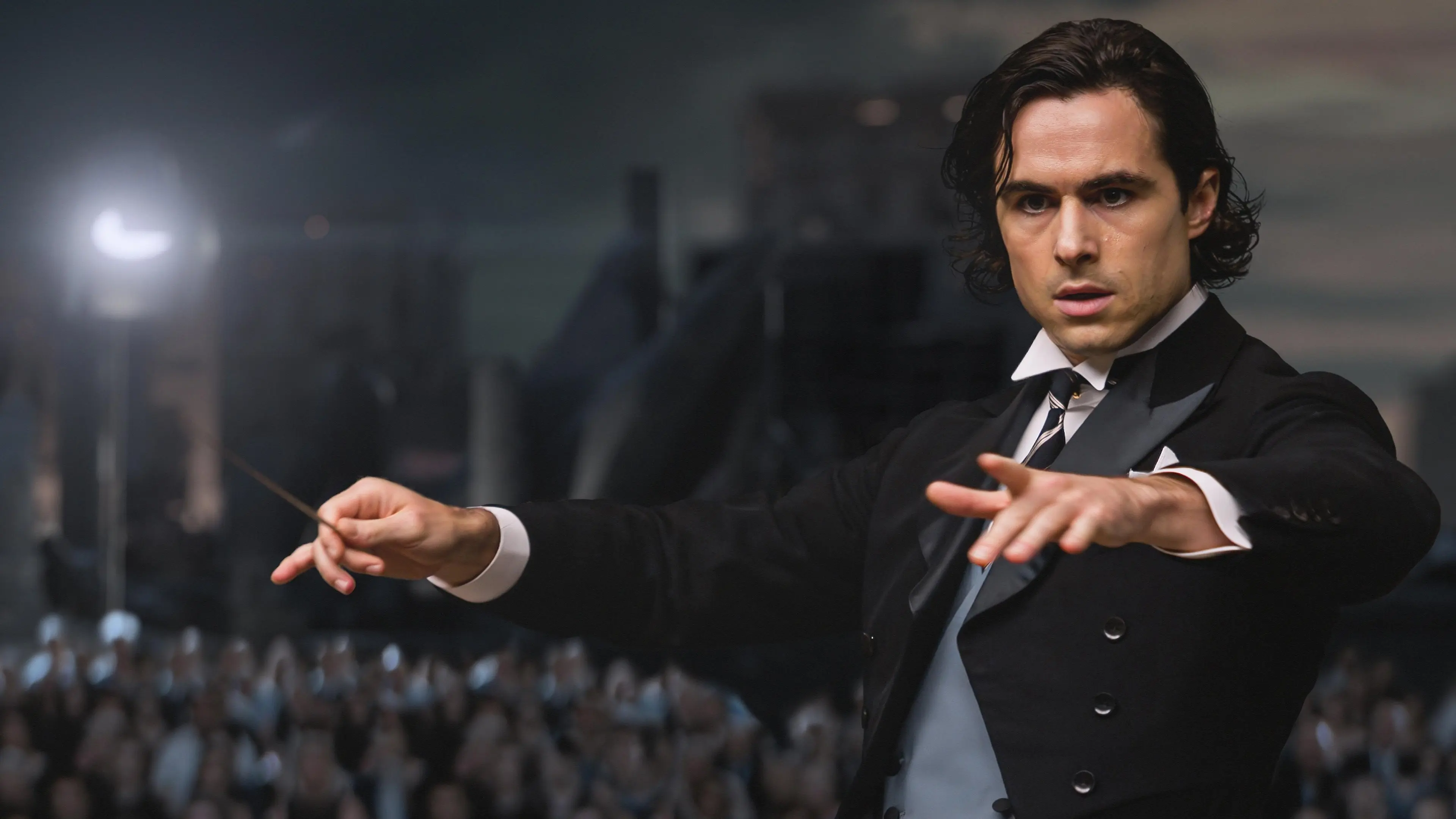 The Yellow Tie backdrop