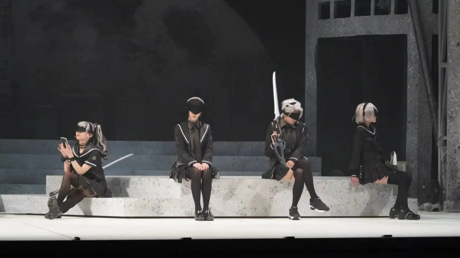 YoRHa Girls Ver.1.1a backdrop