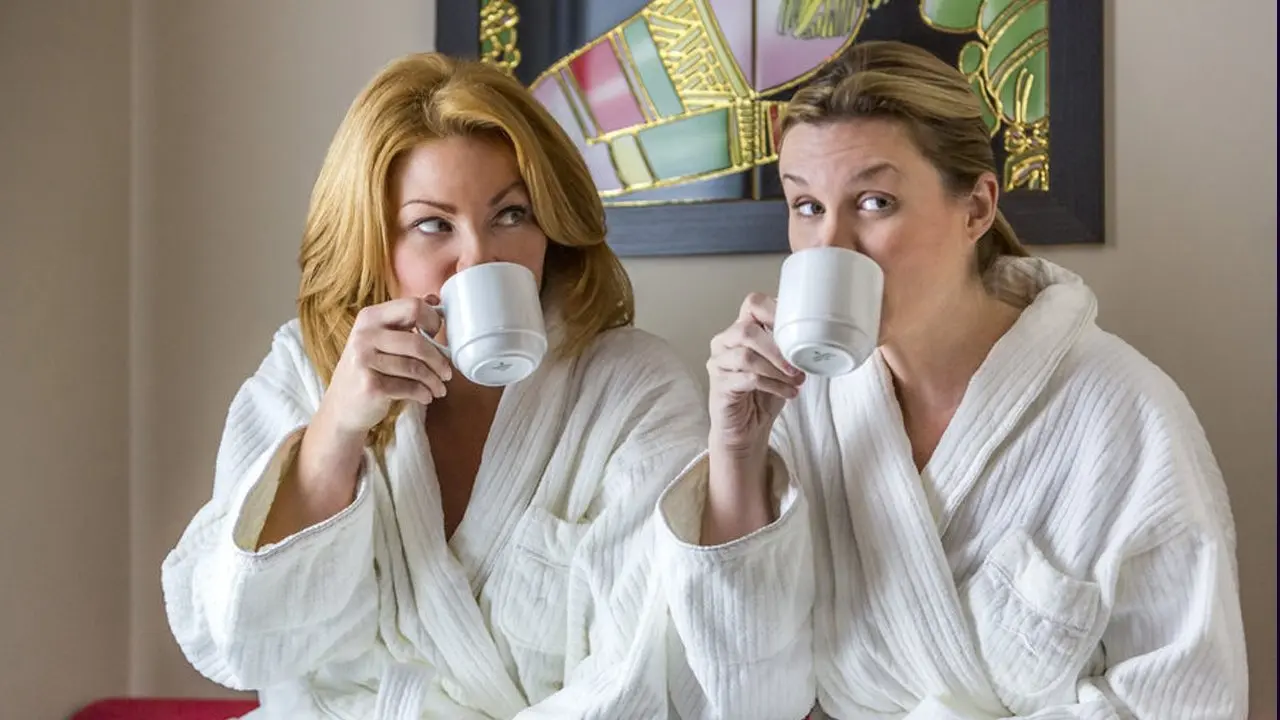 Mom's Day Away backdrop