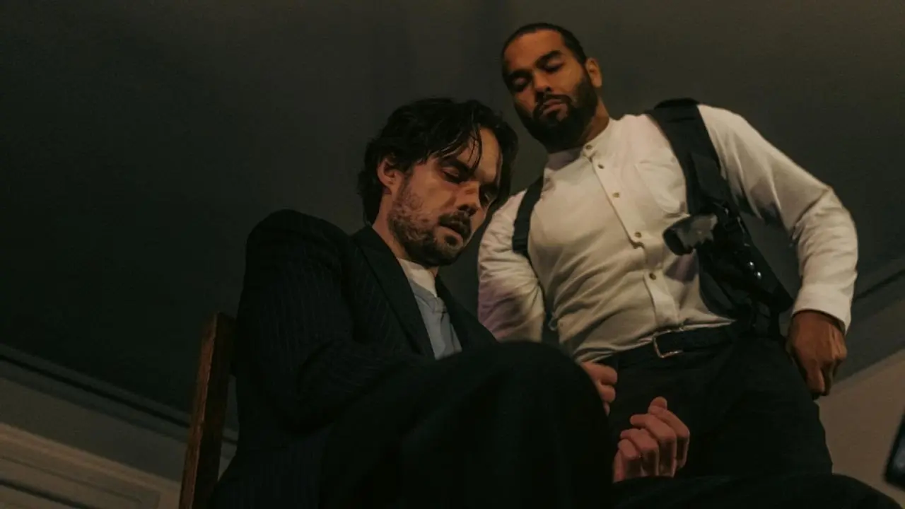 In the Deathroom backdrop