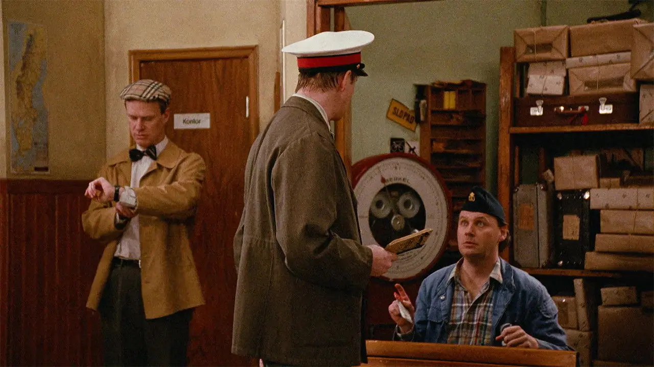 Stinsen brinner... filmen alltså backdrop