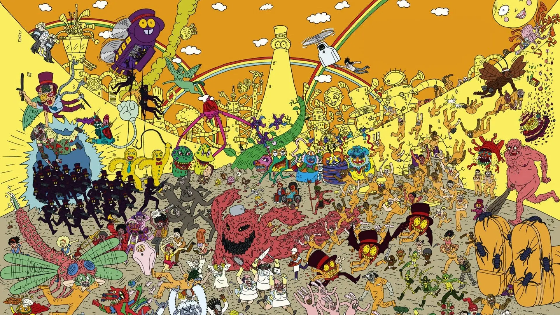 Superjail! backdrop