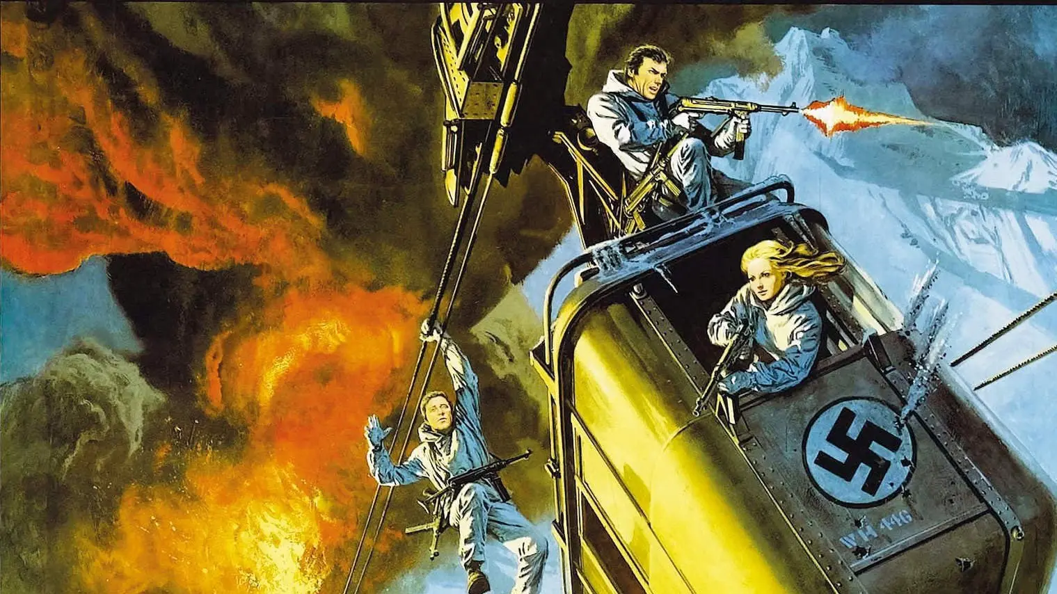 Where Eagles Dare backdrop
